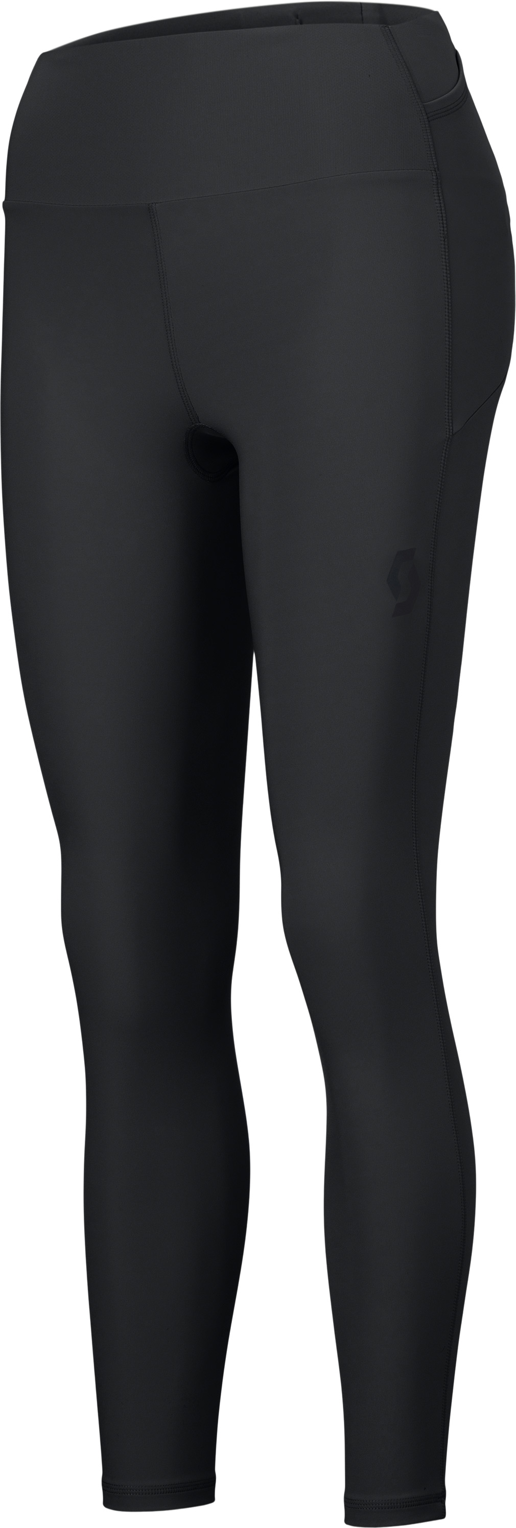 Collant de trail respirant - Endurance Tech Full Tights W Black en Softshell - Taille M - Noir