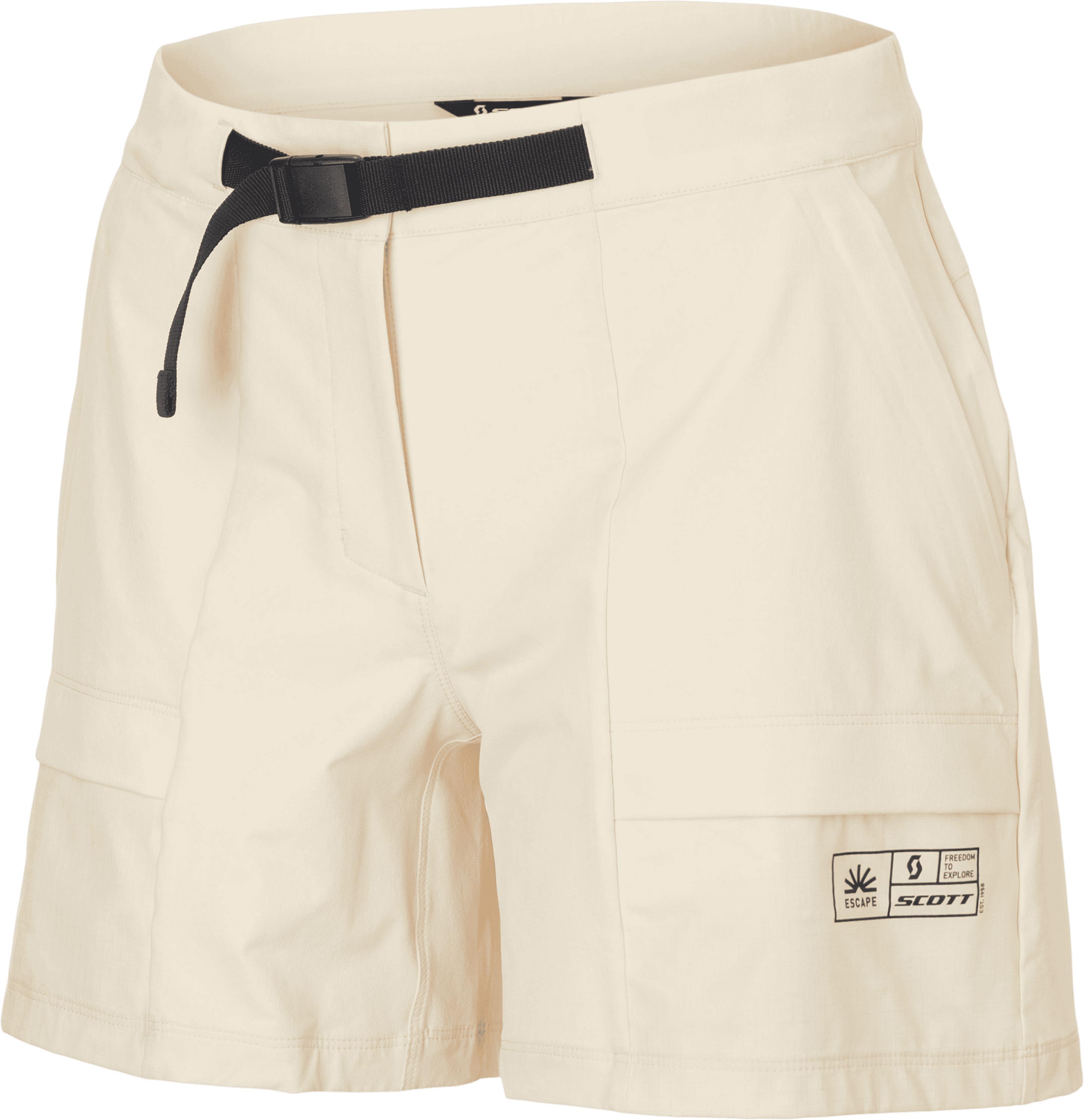 Short déperlant stretch - Explorair Escape Shorts W Cotton White - Taille M - Blanc