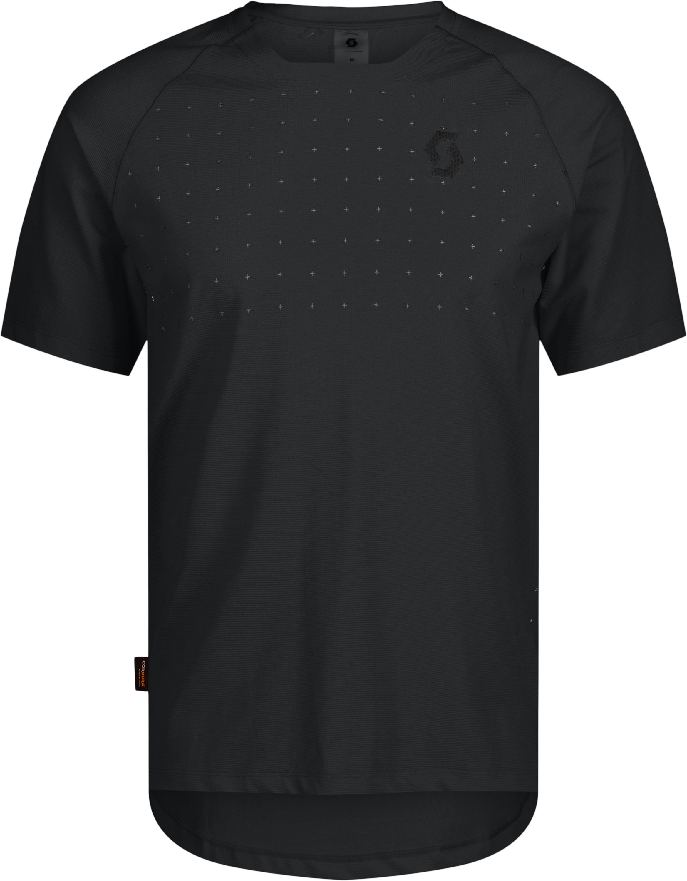 T-shirt de VTT stretch, résistant et respirant - Trail Vertic Pro SS Tee M Black - Taille L - Noir