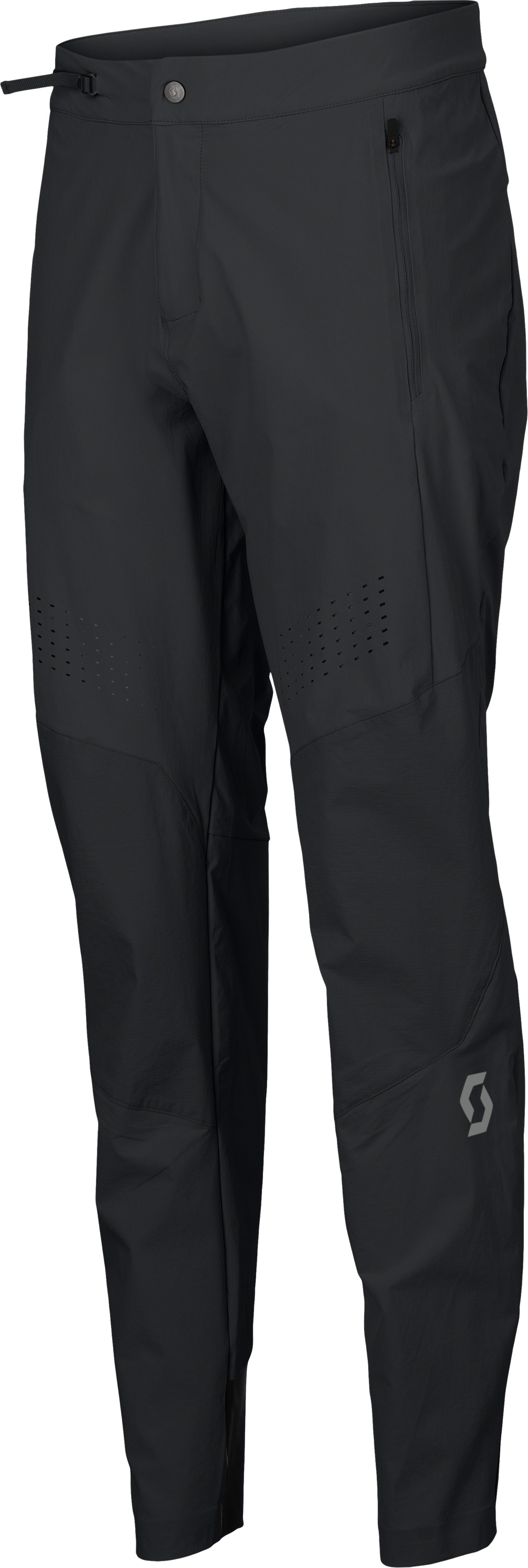 Pantalon déperlant de VTT - Vertic Pro SL Pants M Black en Softshell - Taille L - Noir
