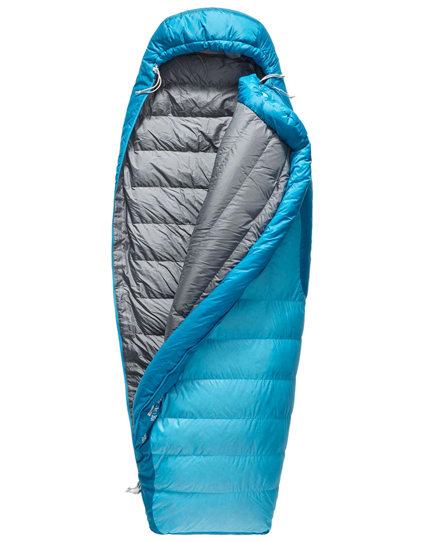 Sac de couchage - Trek Women's -1C/30F Down - Taille Long - Bleu