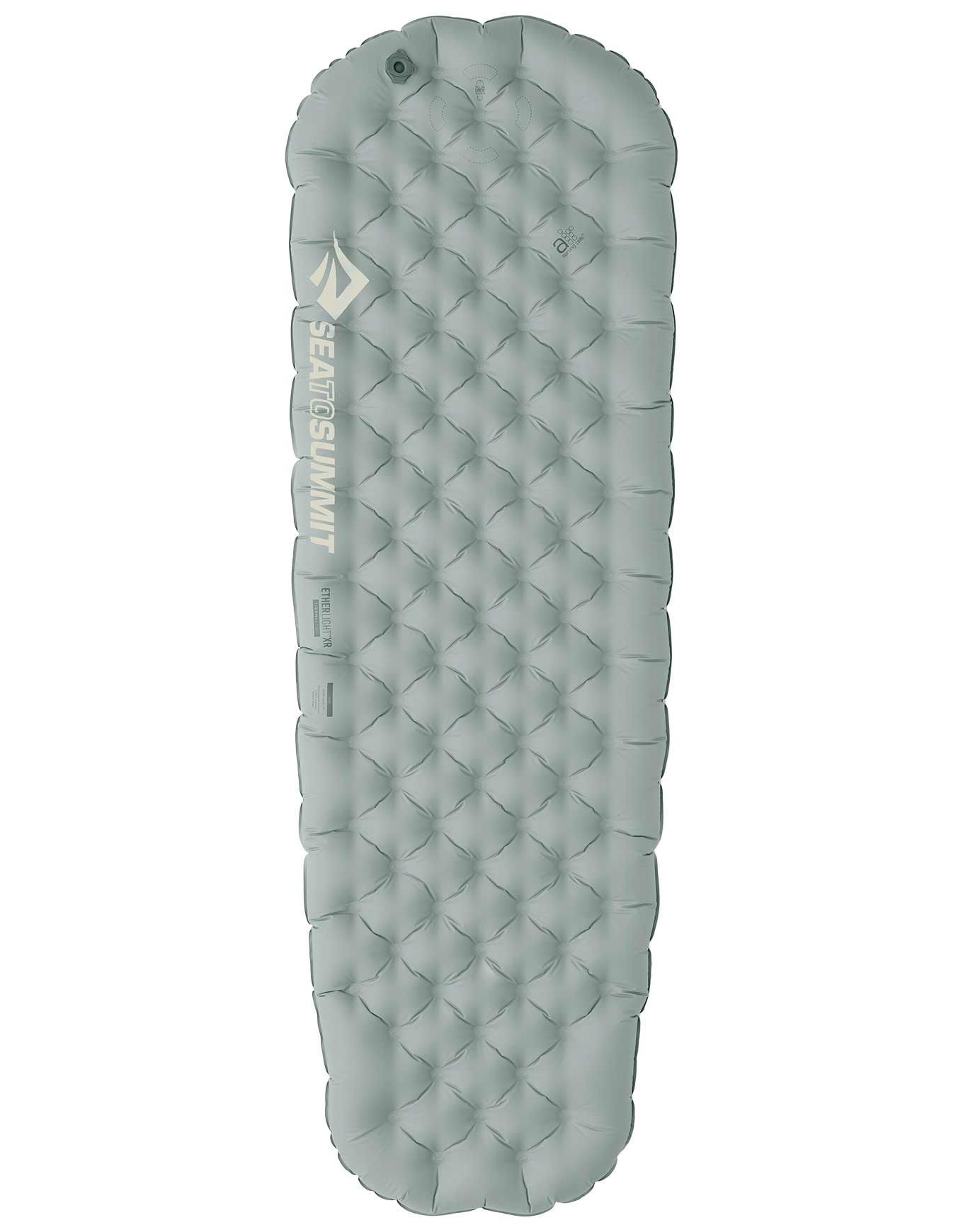 Matelas de trekking épais - Ether Light XR Insulated - Taille Regular - Gris