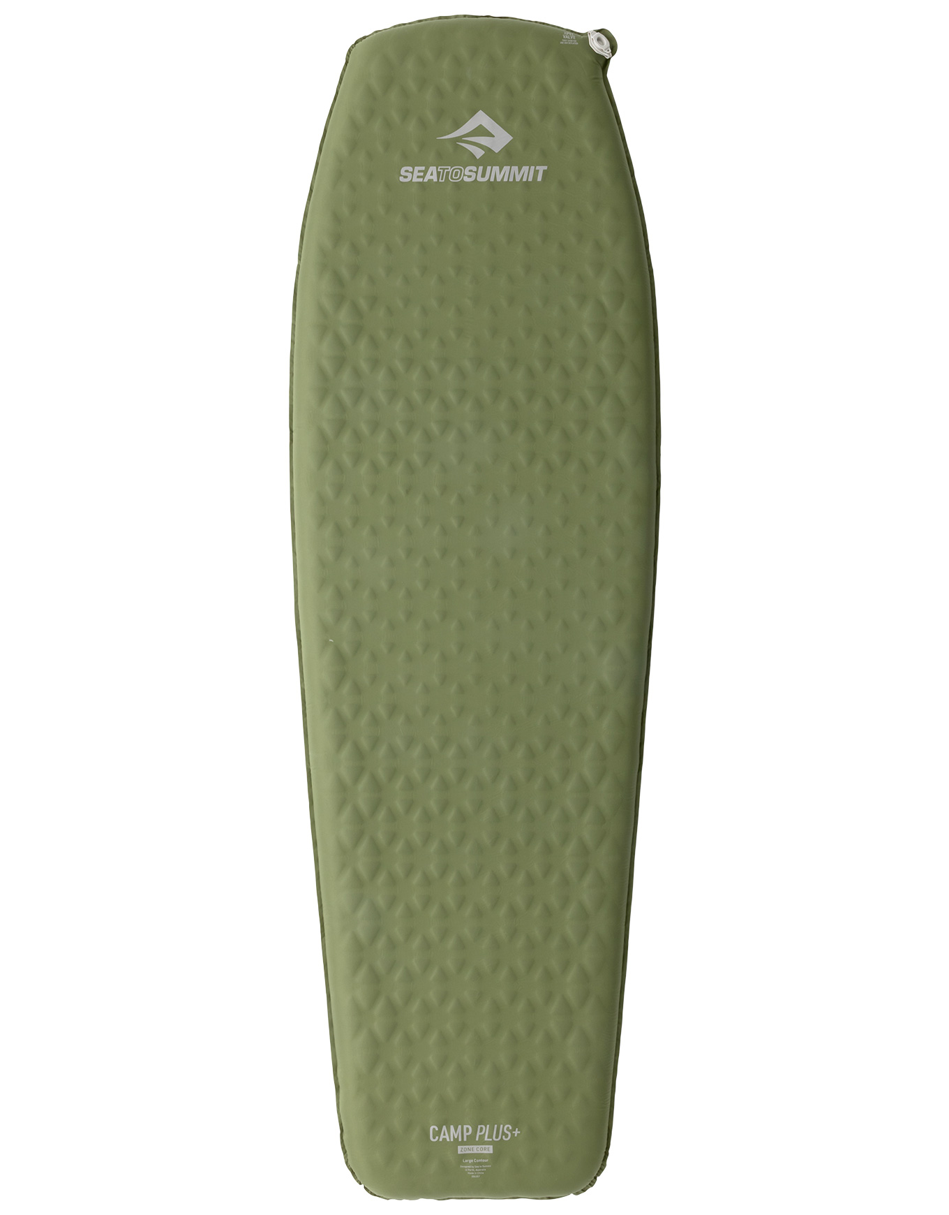Matelas isolant léger et chaud - Camp Plus Cypress - Taille Regular - Vert