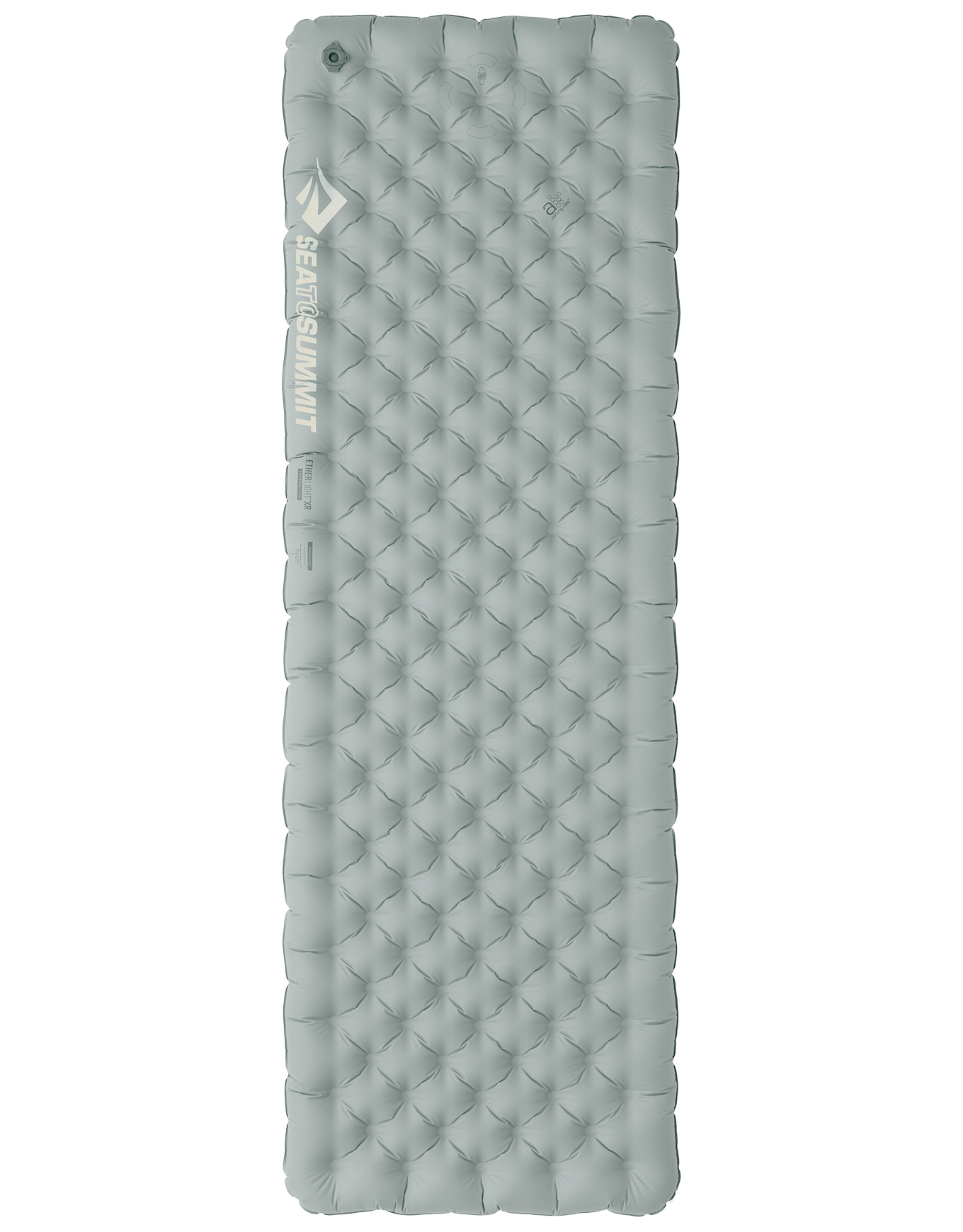 Matelas isolant et confortable - Ether Light XR Insulated Mat Rectangular - Taille Large - Gris