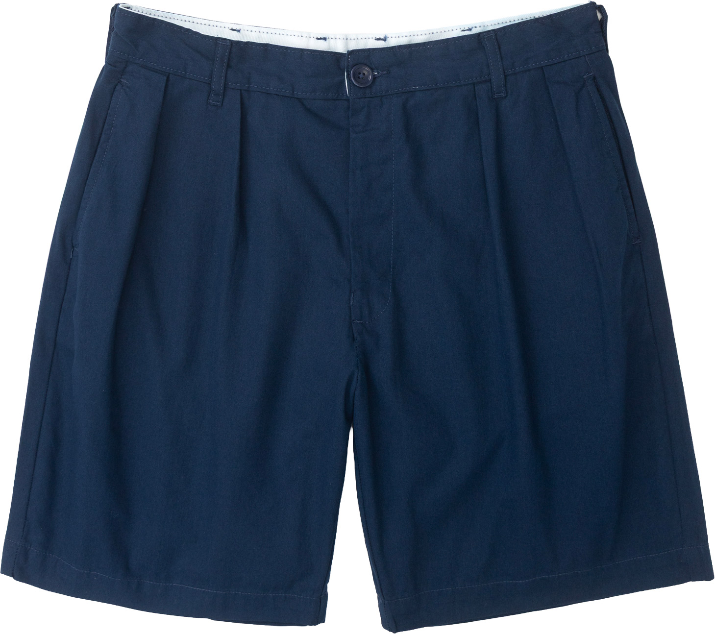 Short en coton biologique - Twill Part Timer Shorts Dark Navy en Coton - Taille L