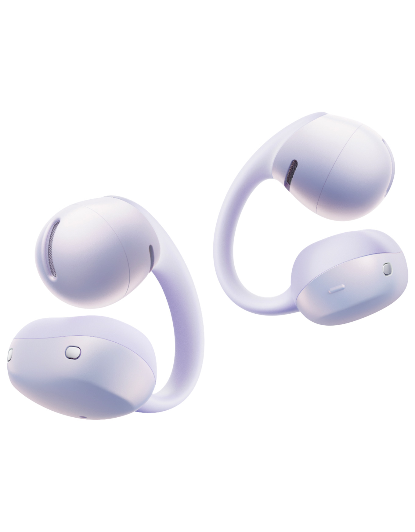 Écouteurs à oreilles libre - OpenDots Air Violet en Titane