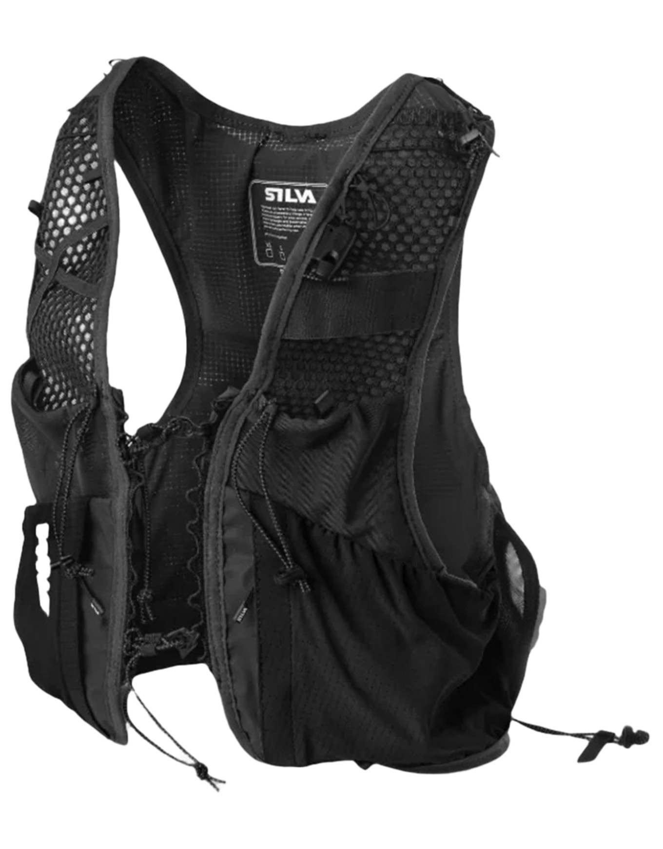 Gilet de trail - Strive 5 Vest Black en Nylon - Taille M - Noir