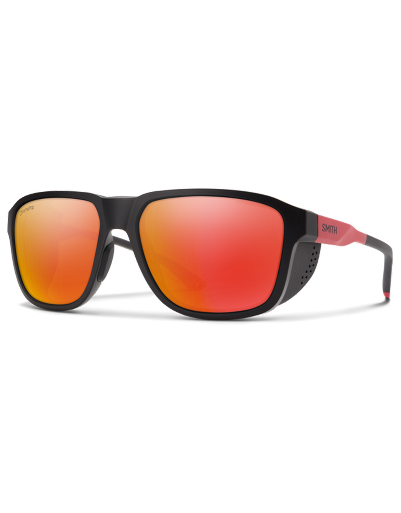 Sonnenbrille Embark Tnf Matte Black / Horizon Red Chromapop Polarized Red Mirror schwarz