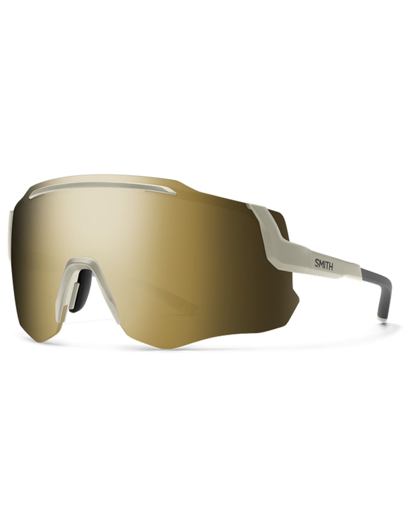 MTB-Sonnenbrille Momentum Matte Bone Chromapop Black Gold Mirror Beige
