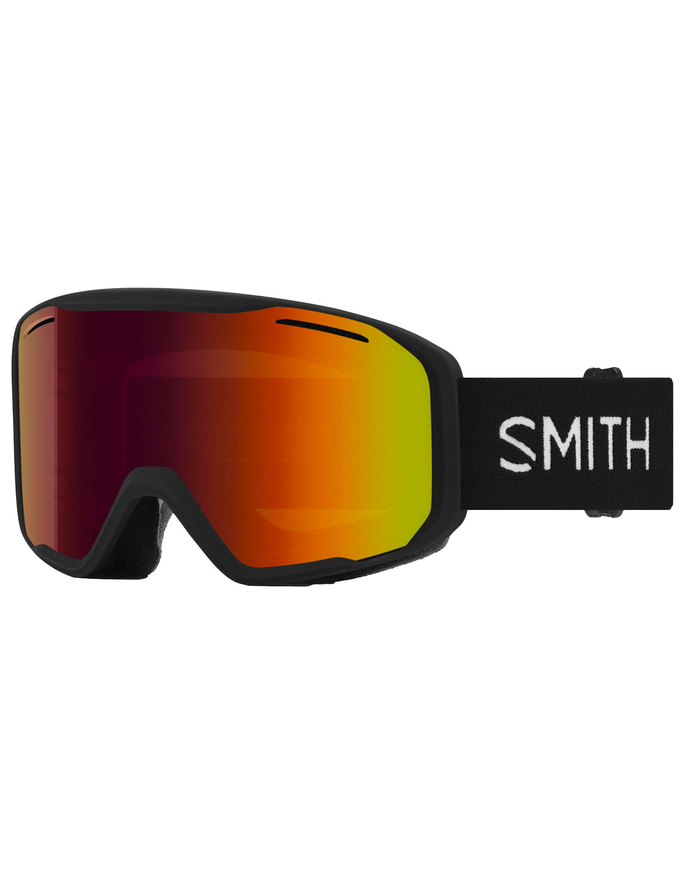 Skibrille Blazer Black Red Sol-X Mirror schwarz