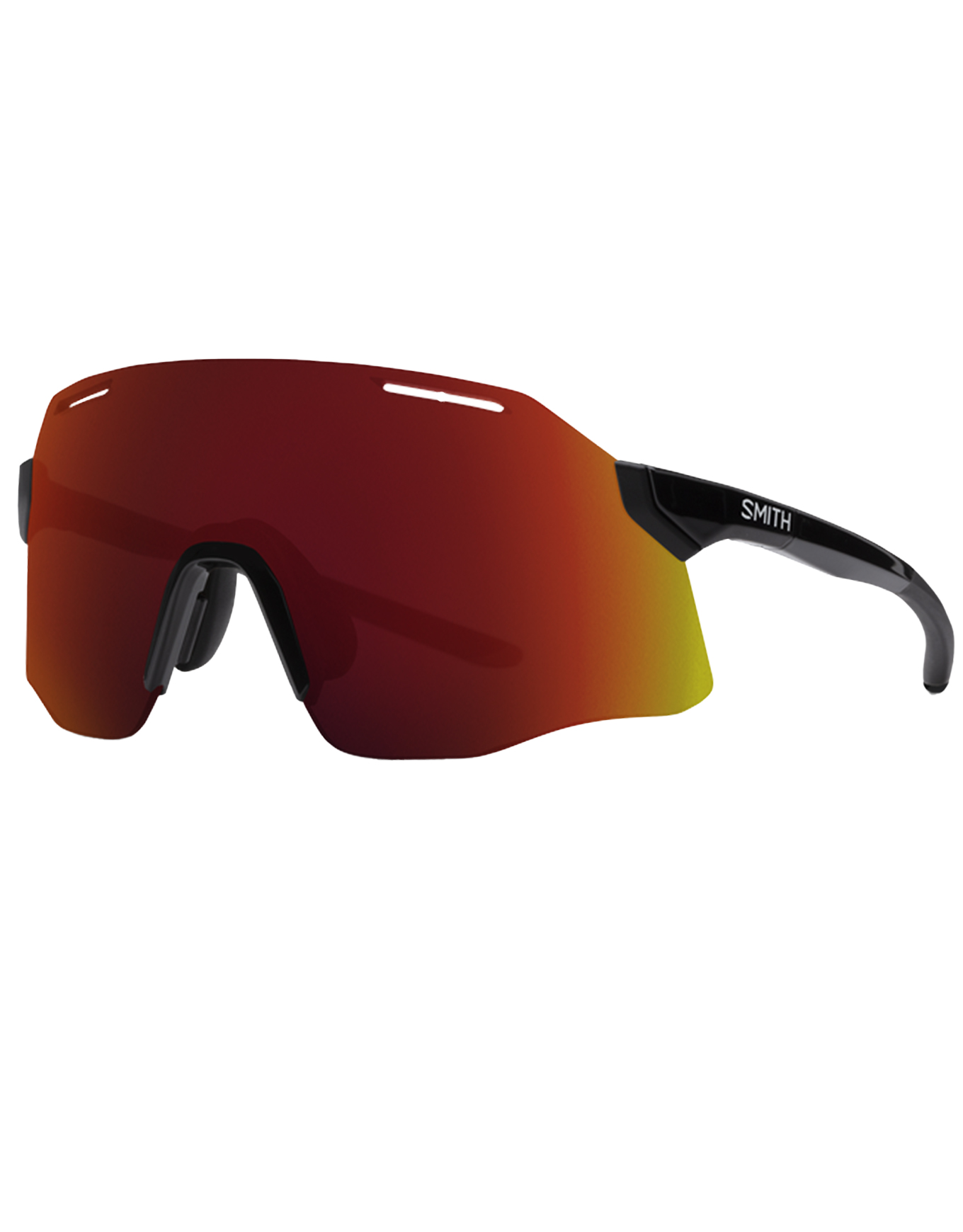 Geschwindigkeitssonnenbrille Vert Black Chromapop Red Mirror schwarz