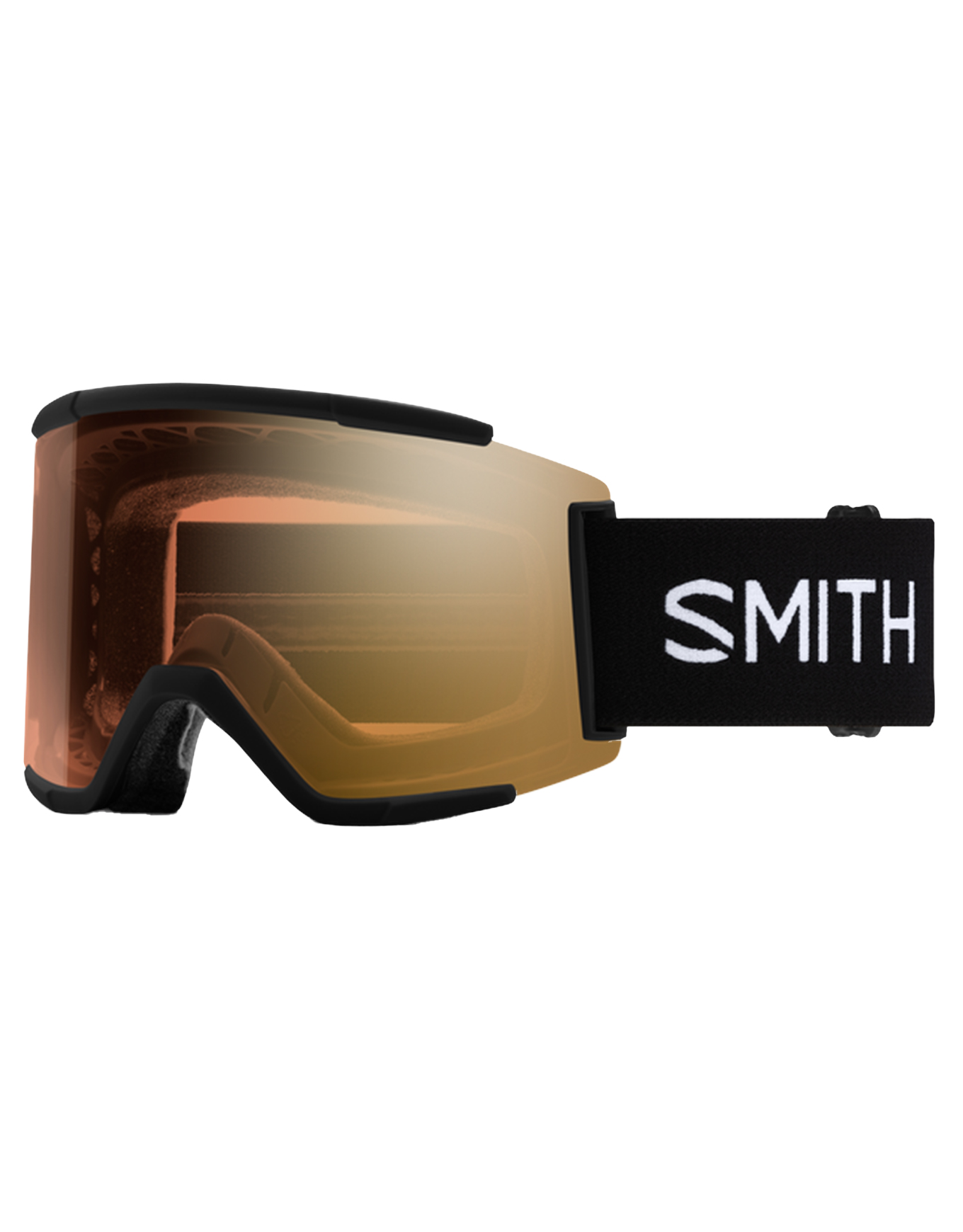 Photochromatische Skibrille Squad XL Black Chromapop Pro Photochromic Gold Mirror schwarz