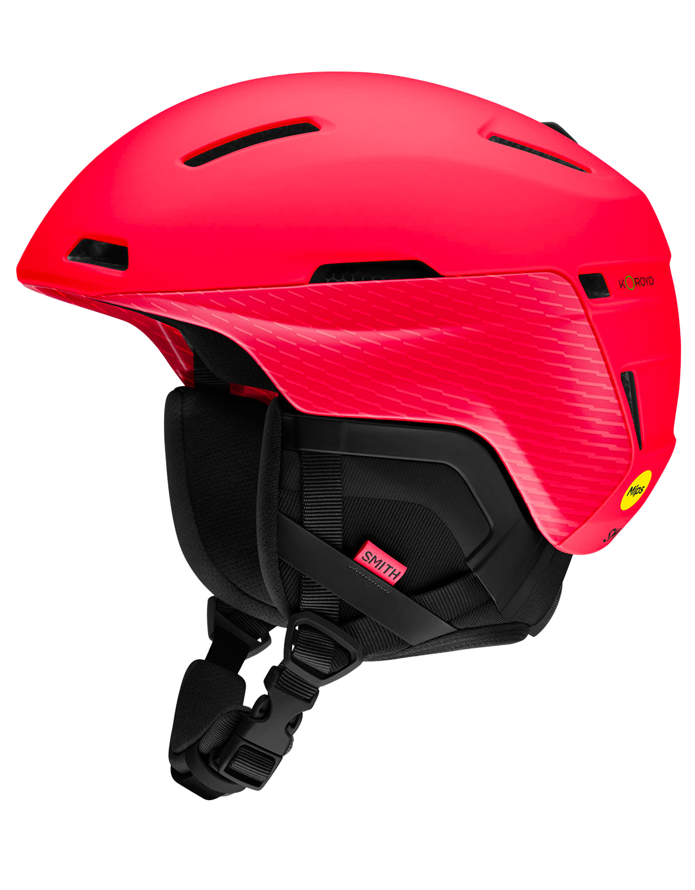Skihelm Accel MIPS Matte Wild Child Geo für Herren Größe 51-55 cm Rot
