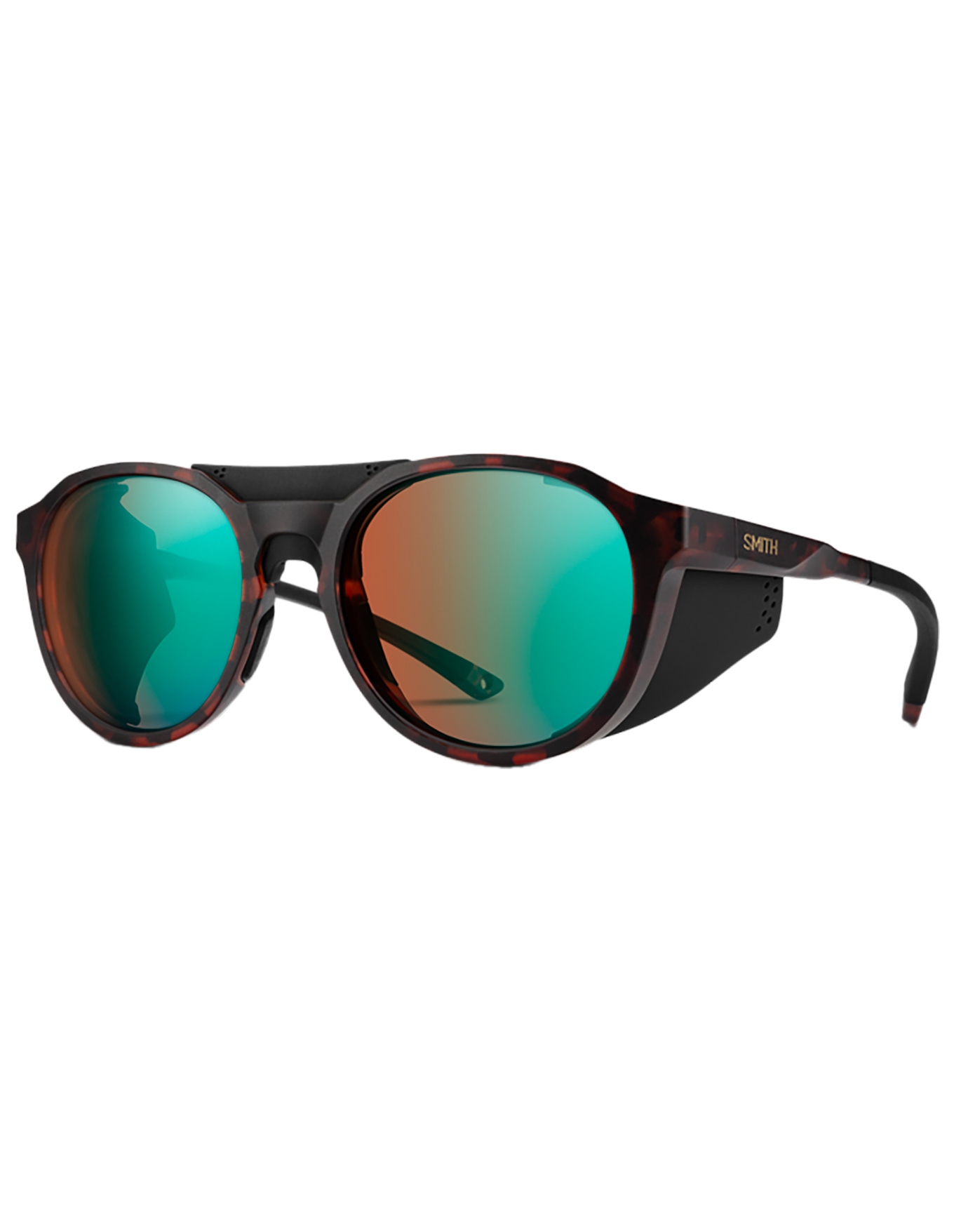 Lunettes de soleil photochromiques - Venture Matte Tortoise ChromaPop Glacier Photochromic Copper Opal Mirror - Marron