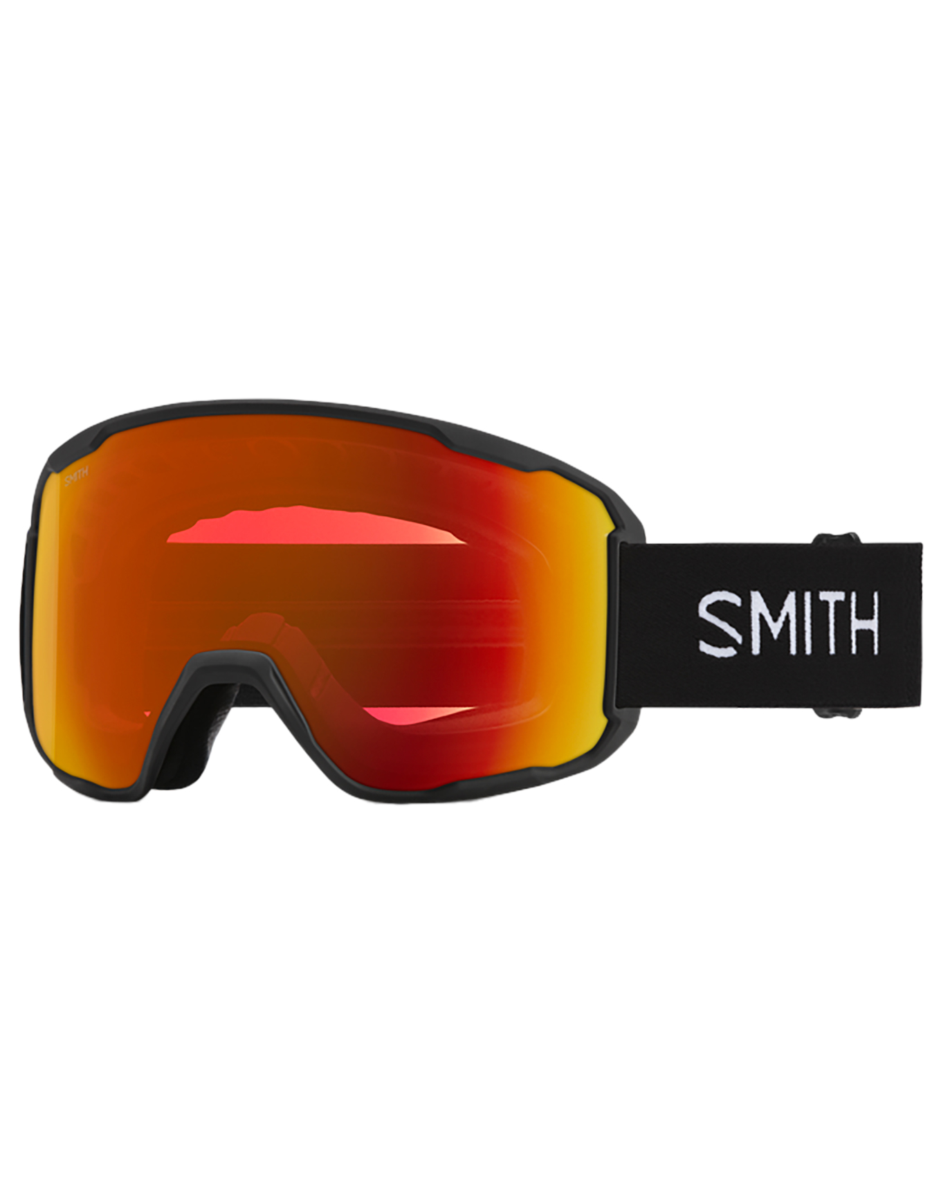 Masque de ski - Preview Black Chromapop Everyday Red Mirror en Silicone - Noir