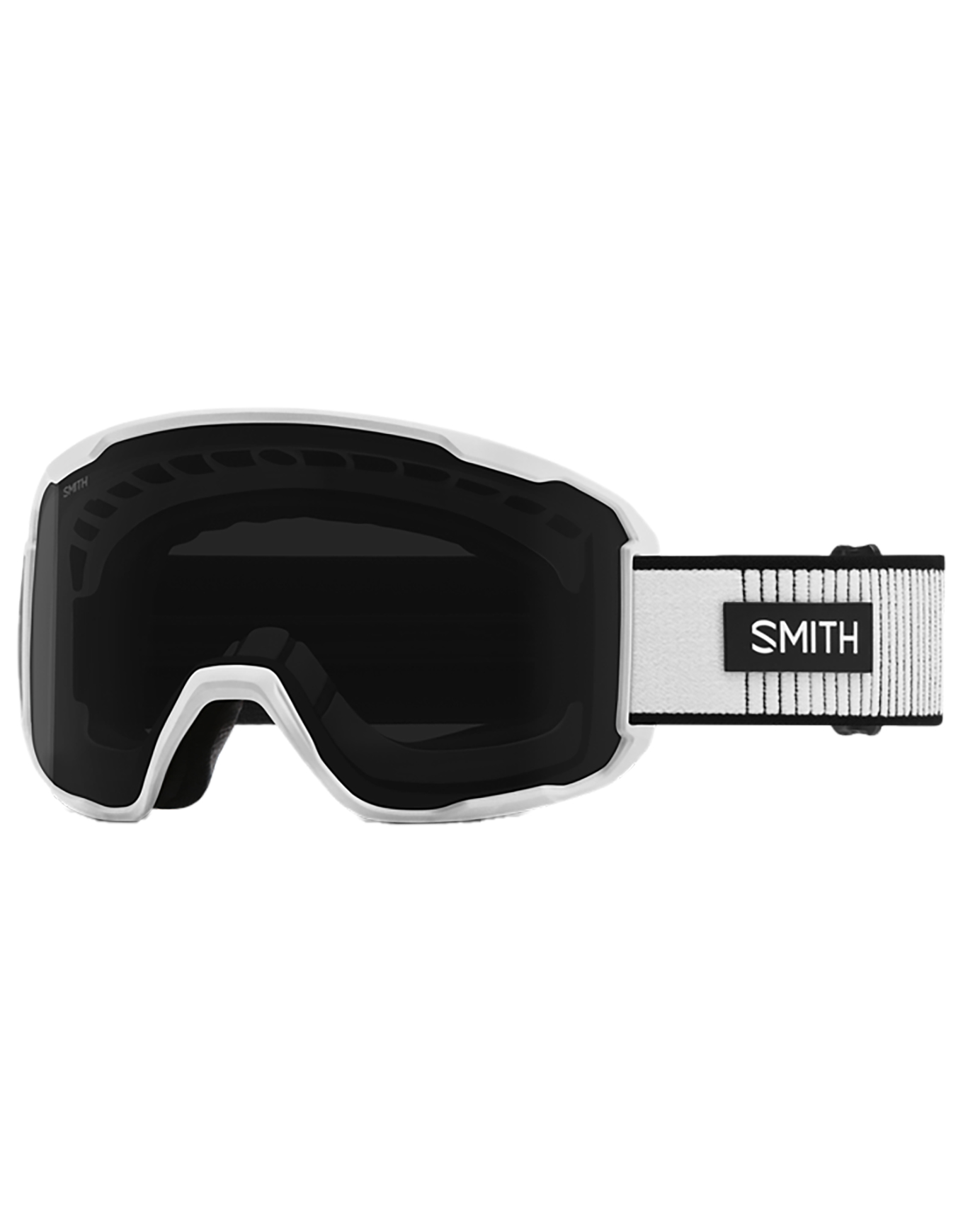 Masque de ski - Preview White Fade Out Chromapop Sun Black en Silicone - Blanc