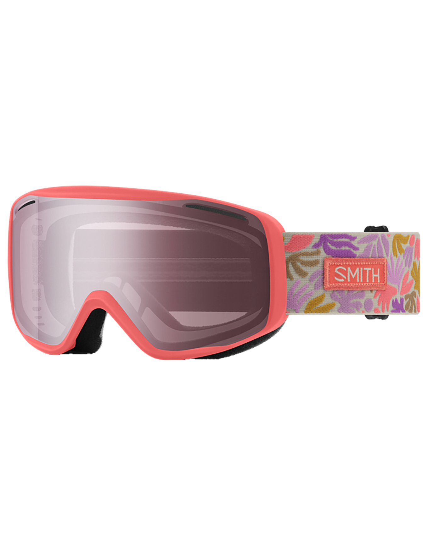 Masque de ski - Rally Flare Flora Ignitor Mirror - Rose