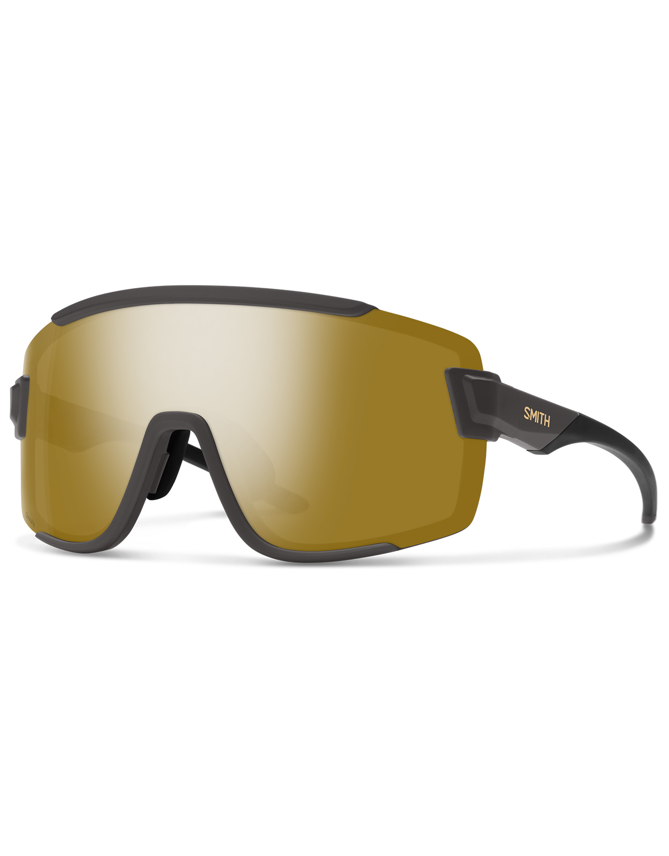 Polarisierte Sonnenbrille Wildcat Matte Gravy ChromaPop Polarized Bronze Mirror schwarz