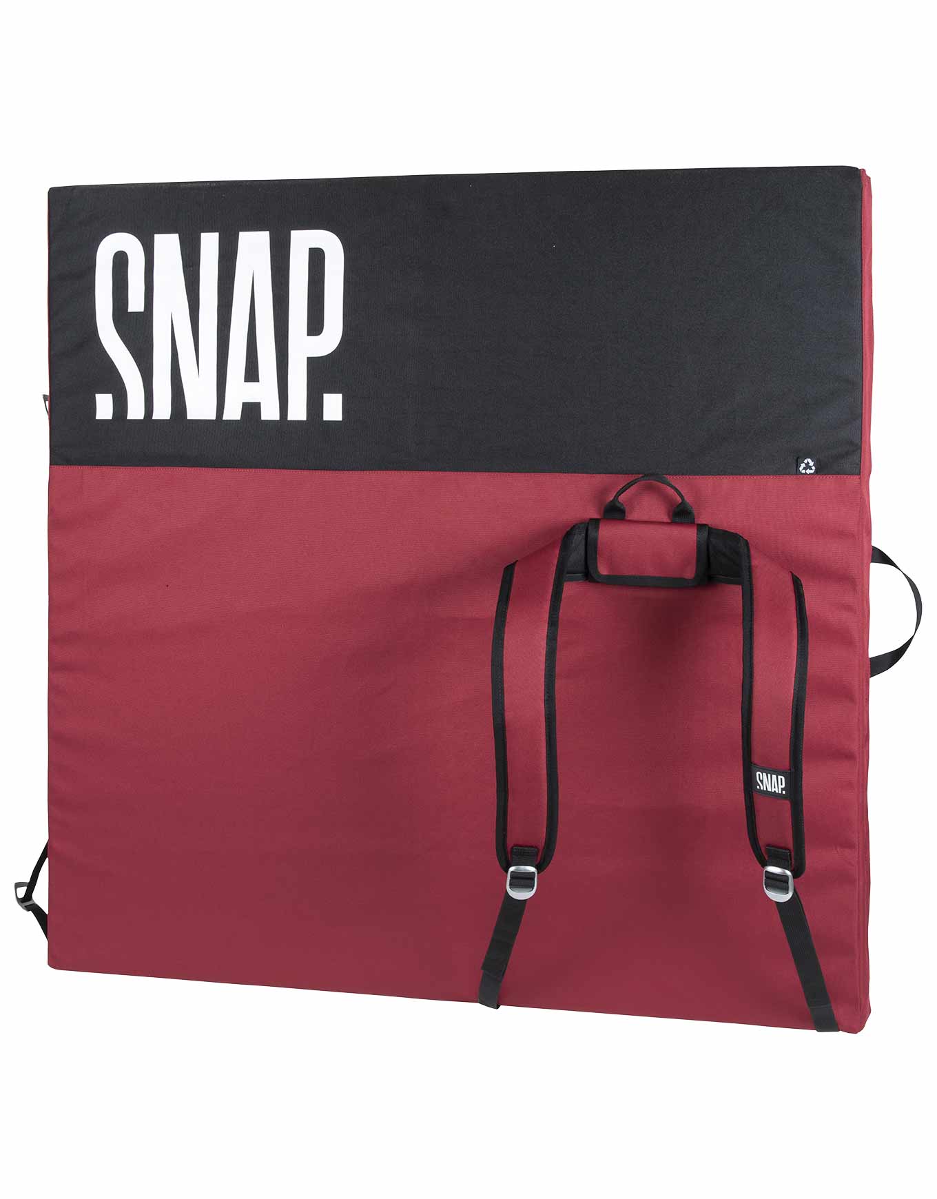 Snap - Crash-Pad - One Burgundy  - Rot