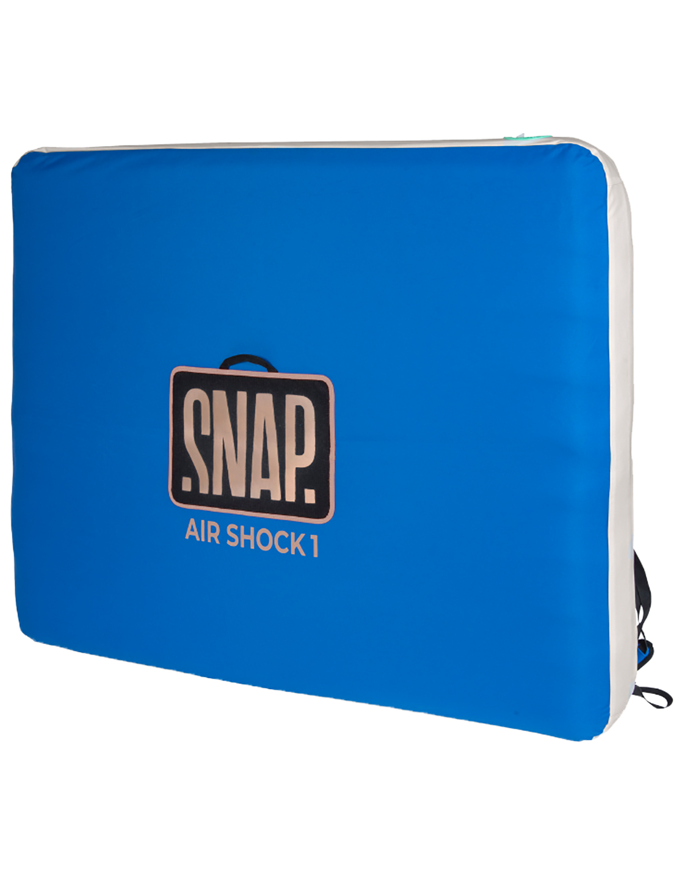 Snap - Crash pad aufblasbar - Air Shock 1 Deep Water  - Blau