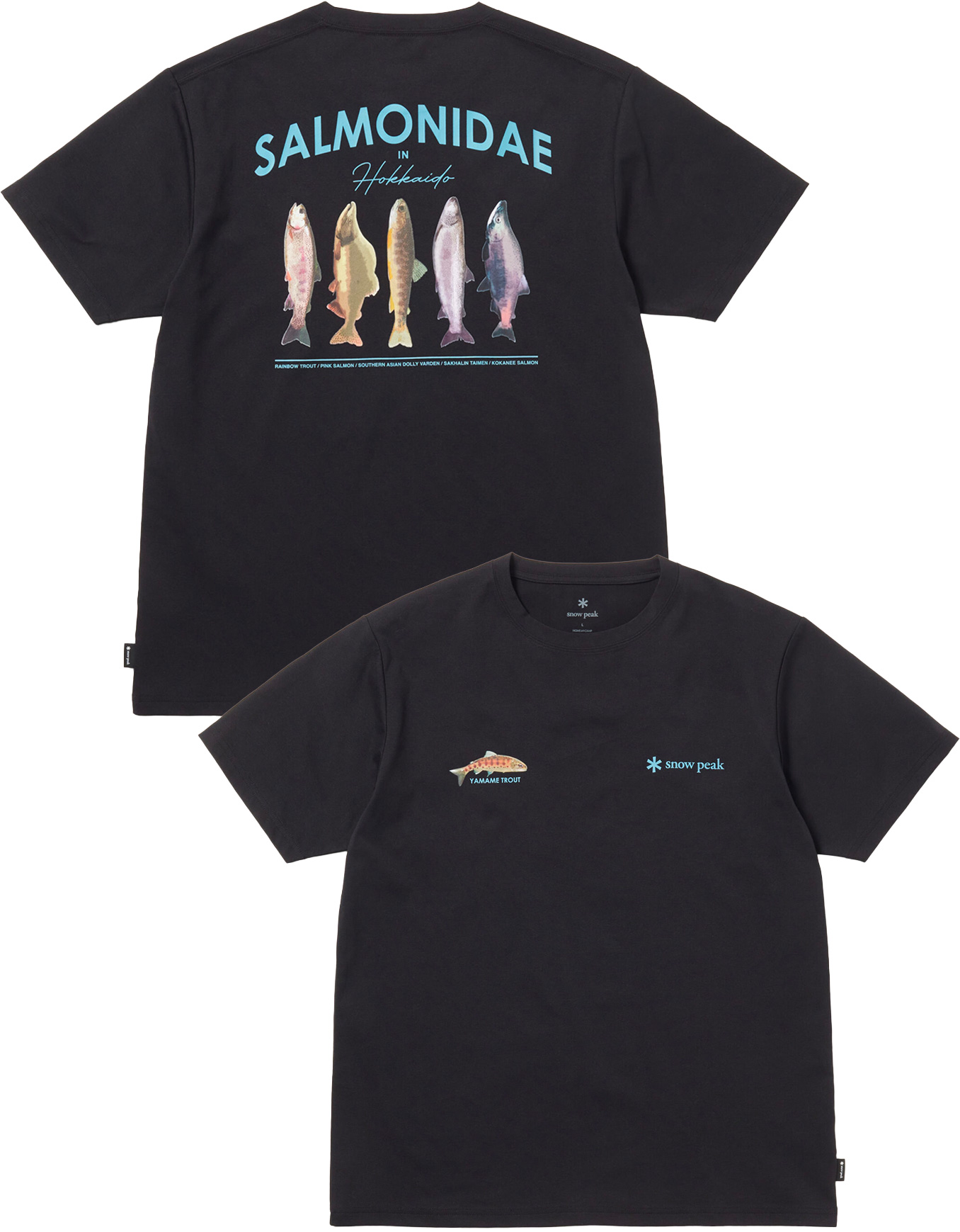 Snow Peak - Atmungsaktive und schnell trocknende T-shirts &ndash; Unisex &ndash;