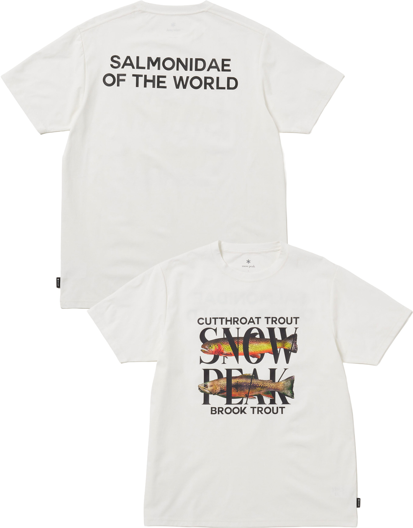 Snow Peak - Atmungsaktive, schnell trocknende T-shirts &ndash; Unisex &ndash; Fa