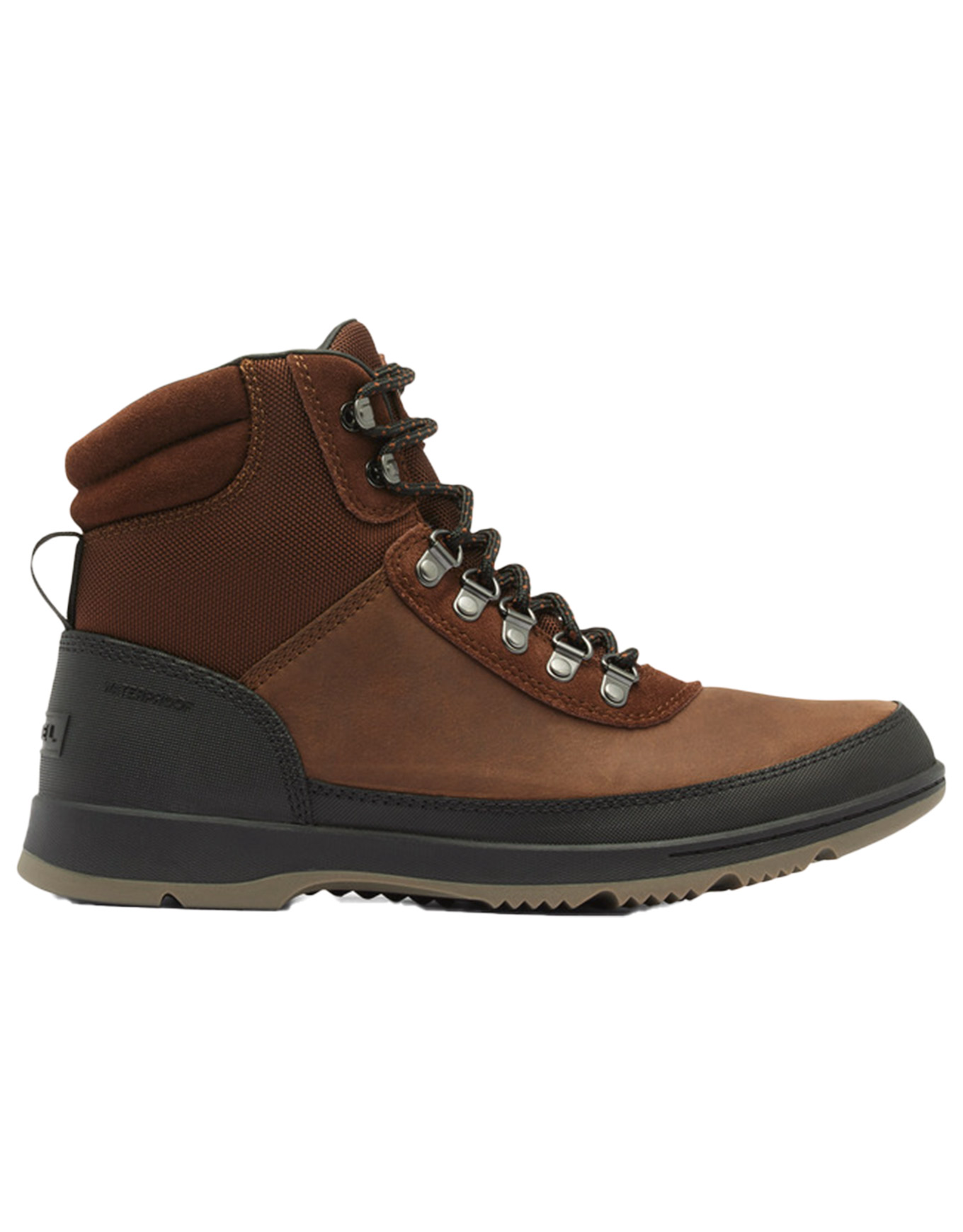 Chaussures imperméables et chaudes - Ankeny™ II Hiker Plus Wp M Tobacco Black en Cuir - Taille 47 - Noir