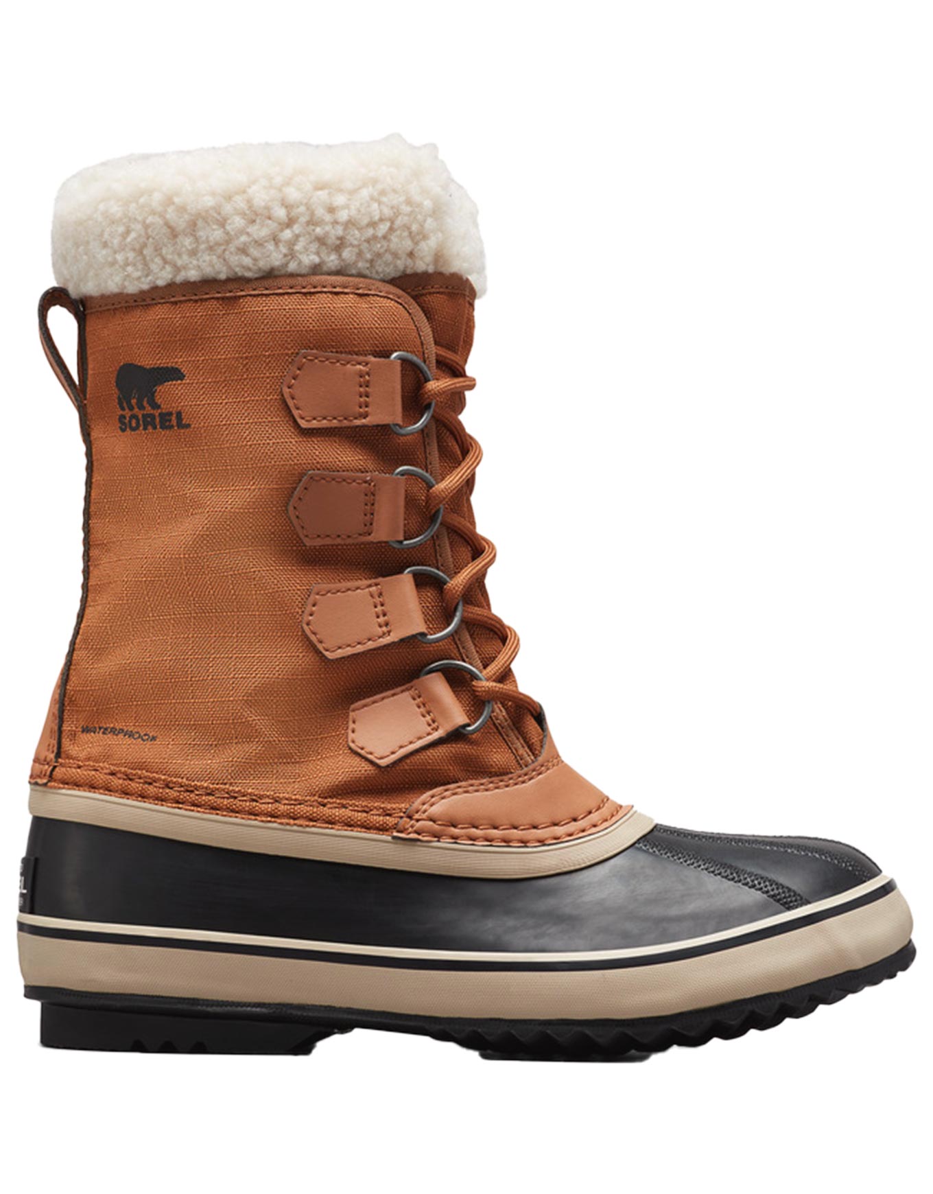 Bottes d'après-ski imperméables et chaudes - Winter Carnival™ Boot Wp W Camel Brown en Nylon - Taille 39 - Marron