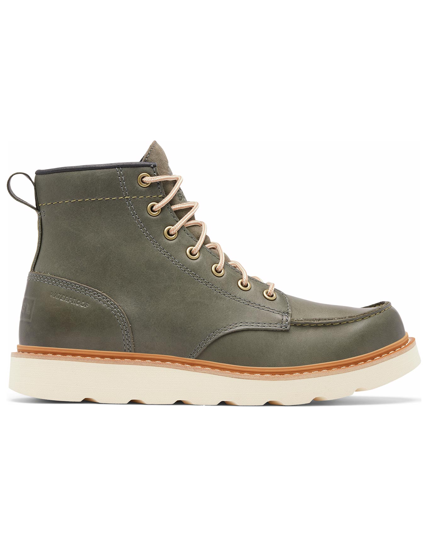 Bottines imperméables - Slabtown 62' Moc WP M Alpine Tundra Tawny Buff en Cuir - Taille 43,5 - Vert