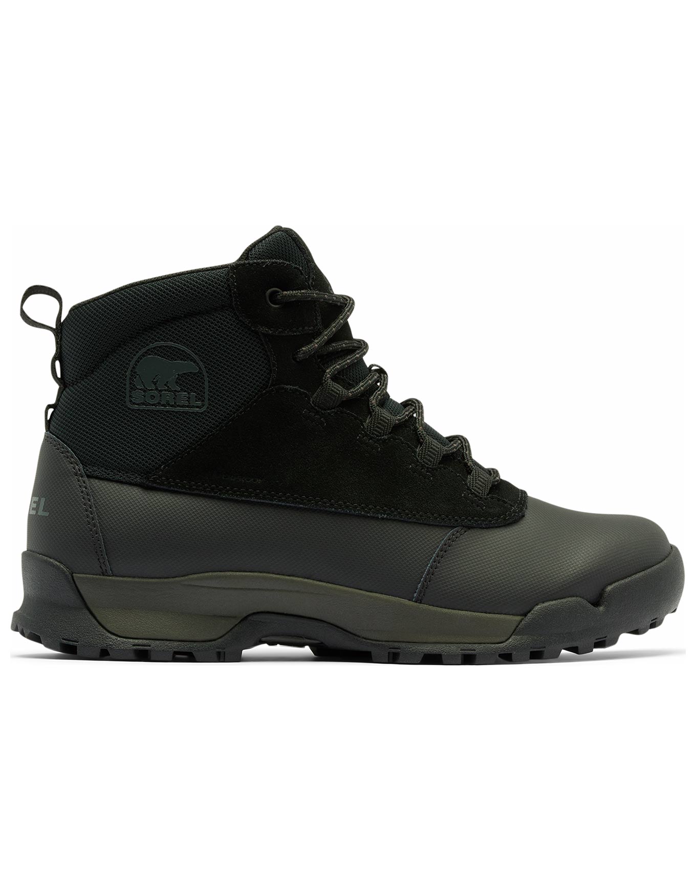 Warme, wasserfeste Herrenschuhe Buxton Lite Lace Plus WP M Black Black für Herren aus Leder Größe 42 schwarz