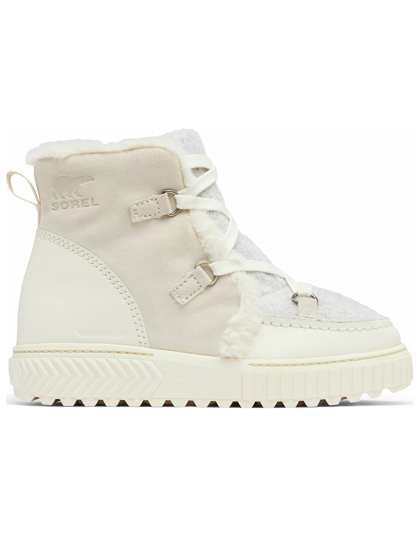 Bottes de neige chaudes et résistantes - Ona Ave Alpine Boot WP W Chalk Chalk - Taille 40 - Beige