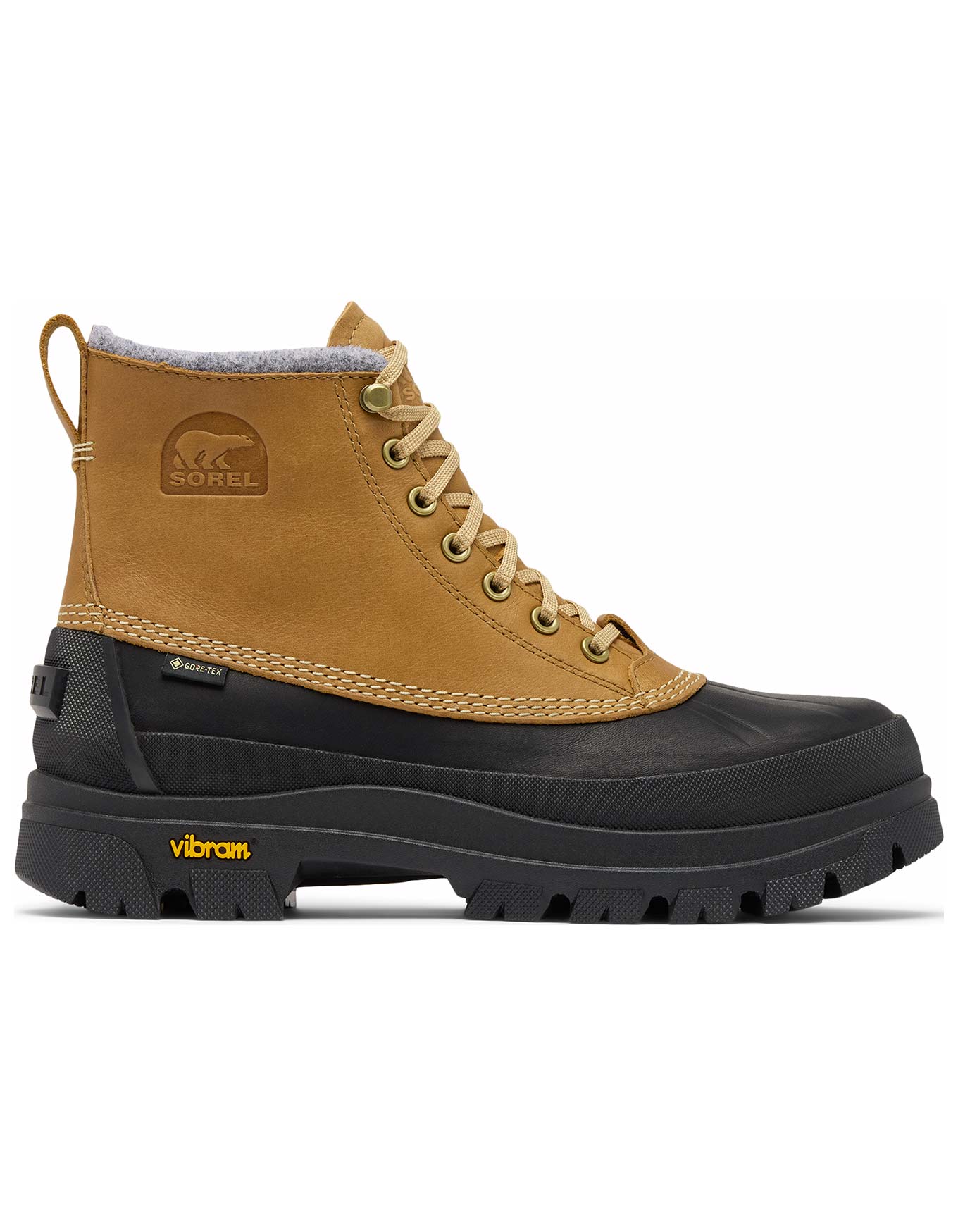 Bottes chaudes et imperméables - Daystorm Horizon GTX M Caribou Buff Black en Cuir - Taille 42,5 - Marron
