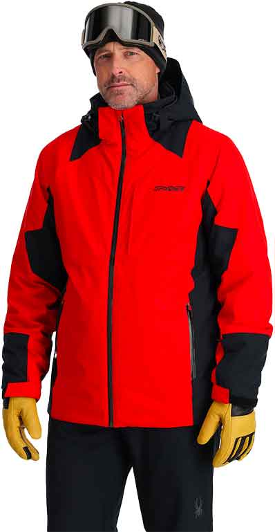 Warme Skijacke Contact Jacket Volcano für Herren Größe M Rot