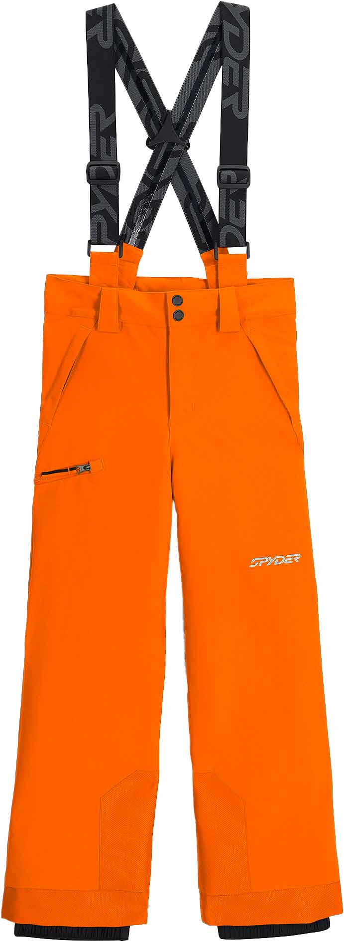 Warme Skihose Propulsion Pants Orange Shock Kindergröße 12 Jahre