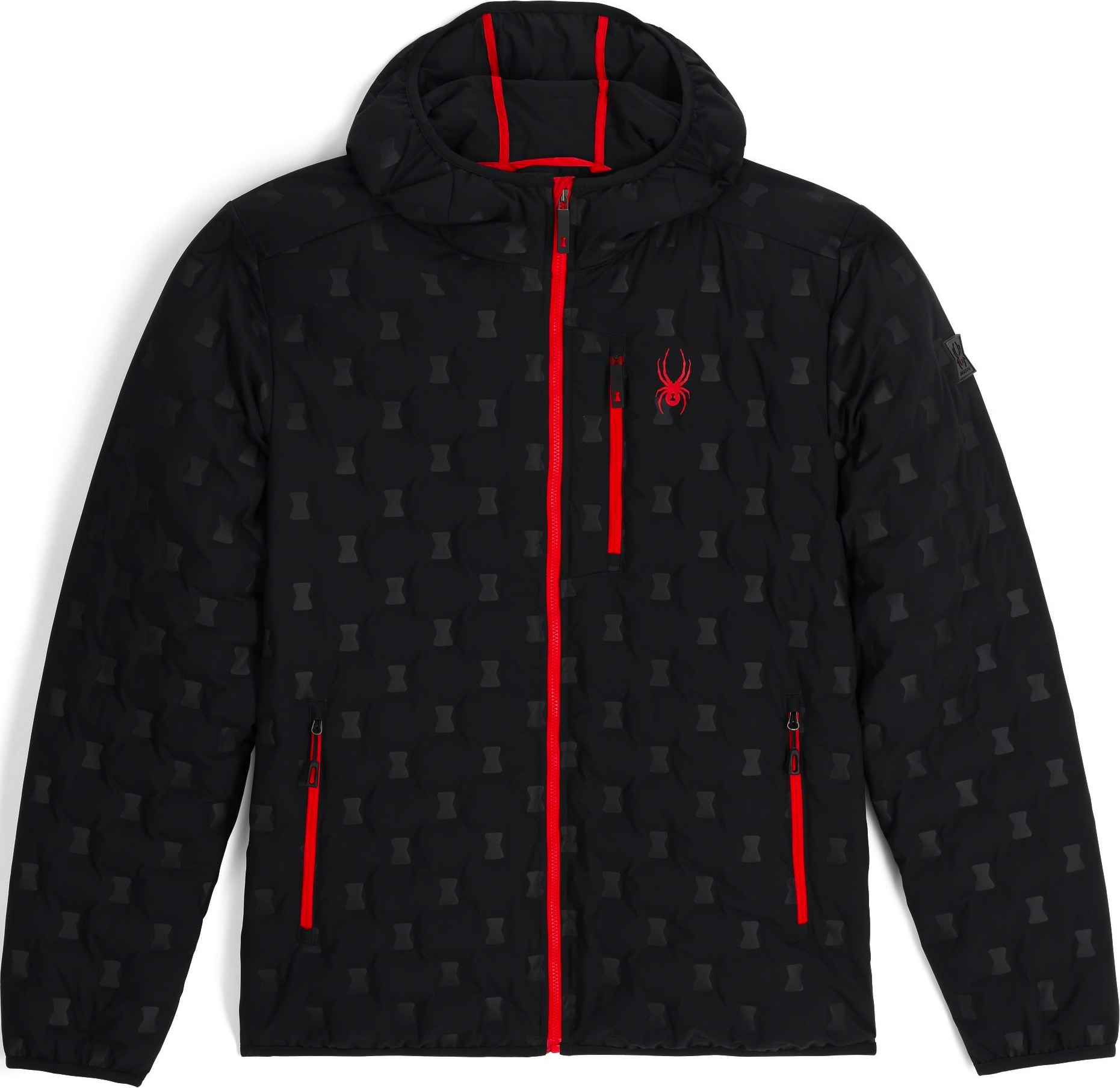 Doudoune chaude en duvet de canard - Zenith Hooded Down Jacket Black - Taille M - Noir