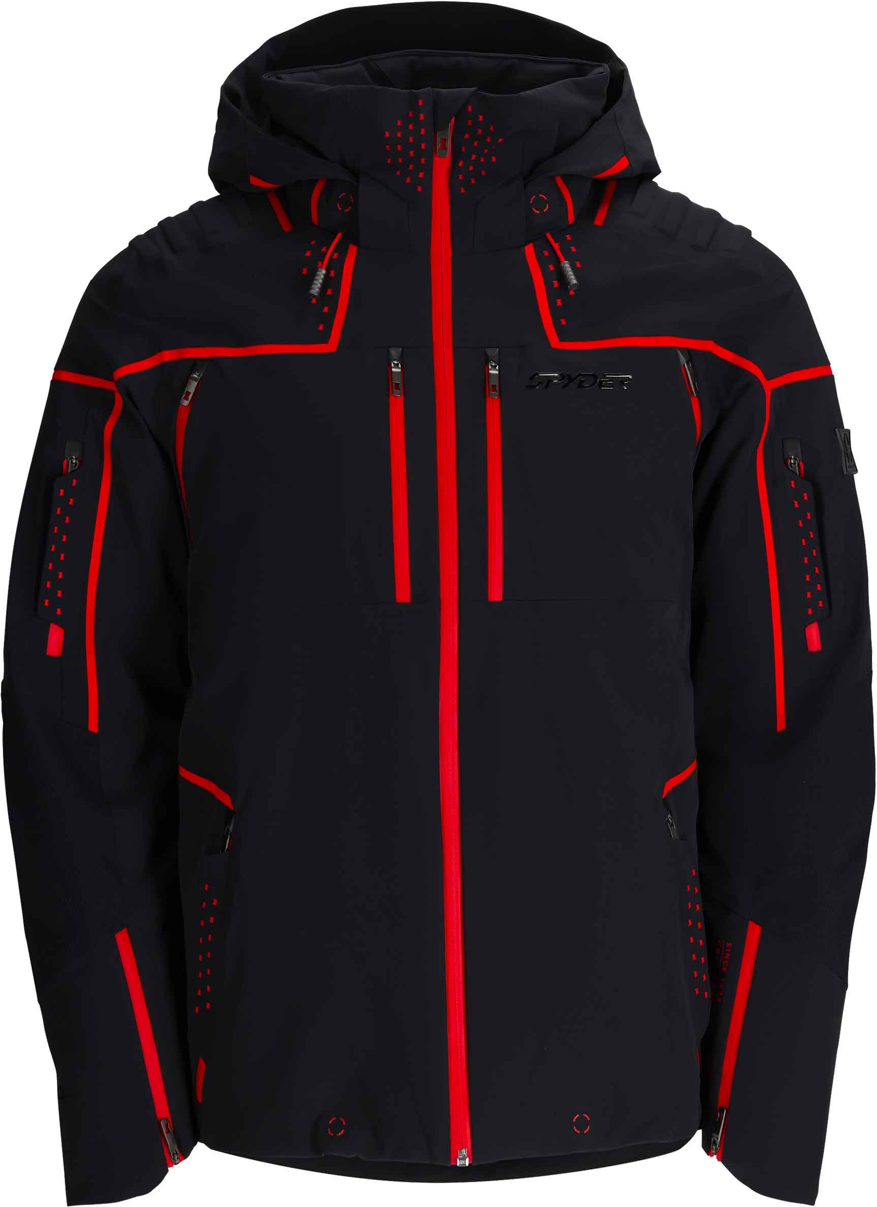 Wasserfeste und warme Skijacke aus Primaloft® Pinnacle Jacket Black für Herren Größe M schwarz