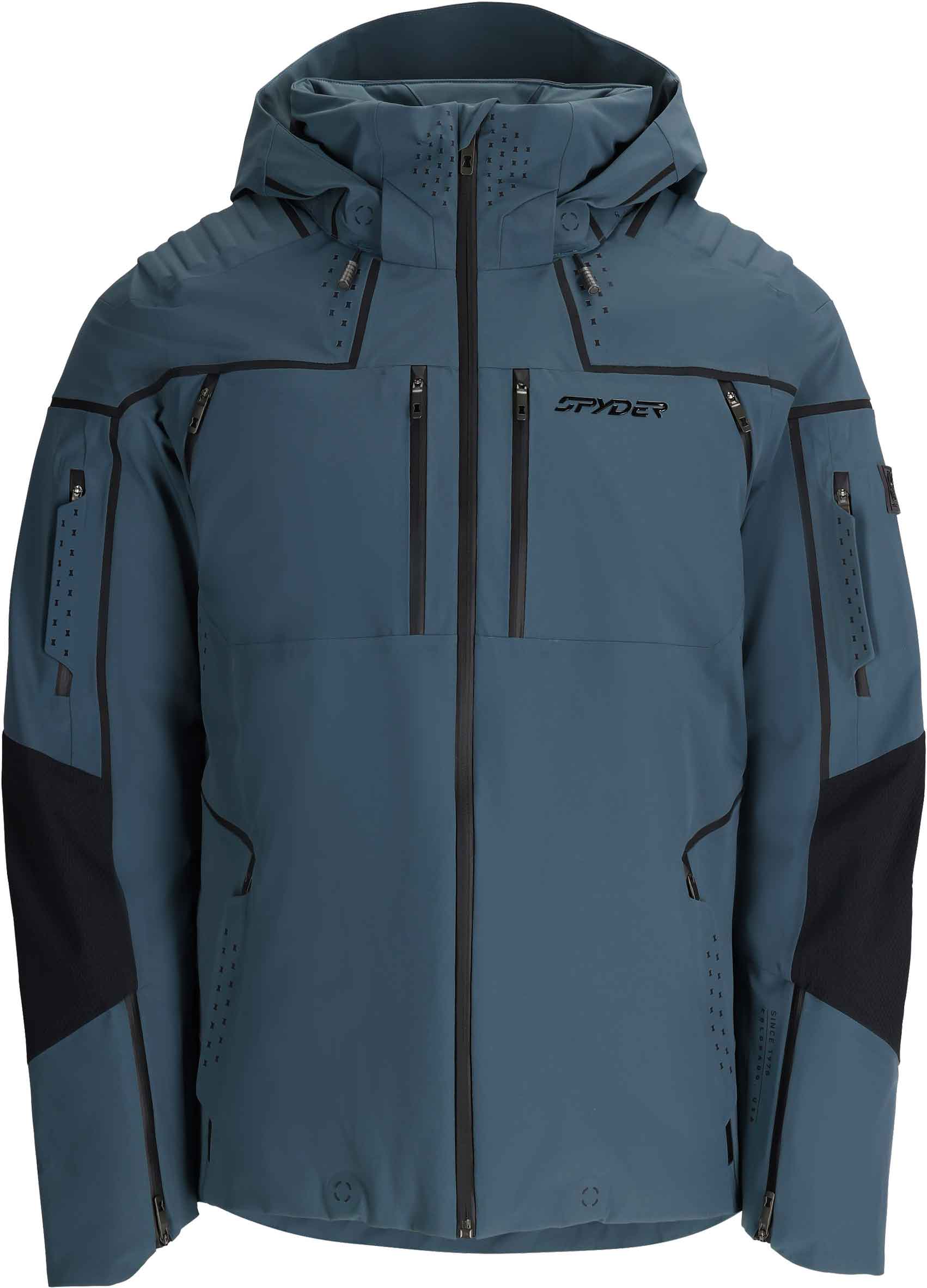 Wasserfeste und warme Skijacke aus Primaloft® Pinnacle Jacket Slate Blue für Herren Größe S Grau