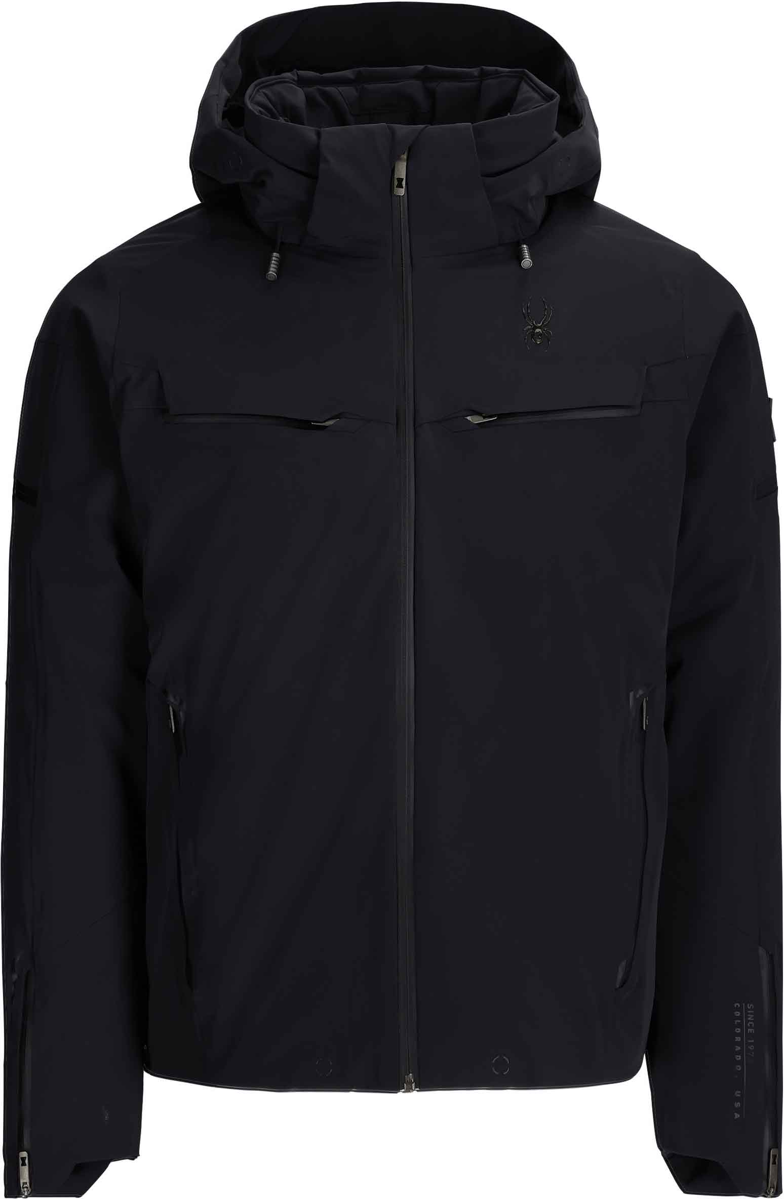Spyder - Wasserfeste und warme Skijacke aus Primaloft® - Monterosa Jacket Black