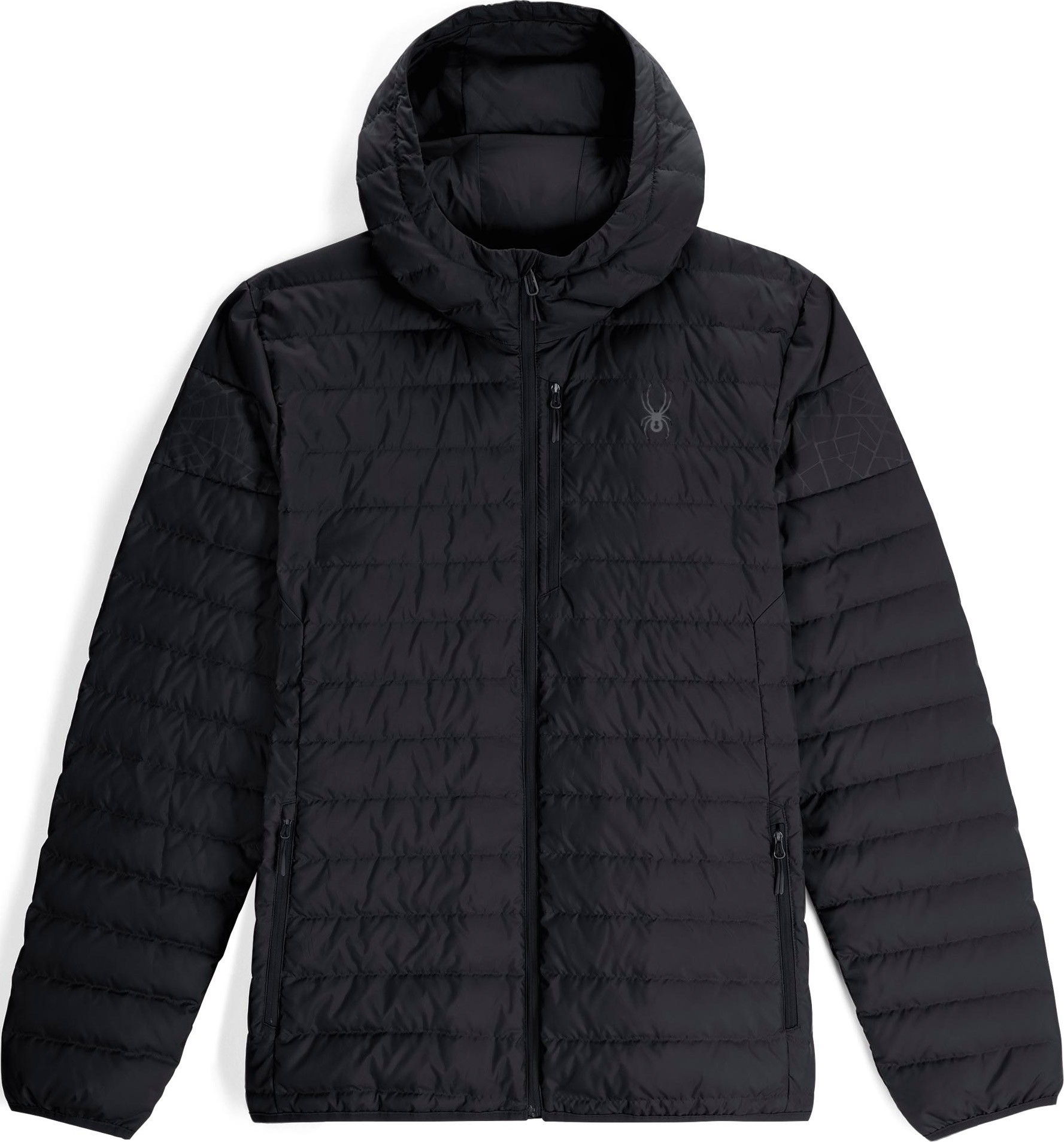 Doudoune de ski chaude - Zenith Hooded Down Jacket Black - Taille XL - Noir