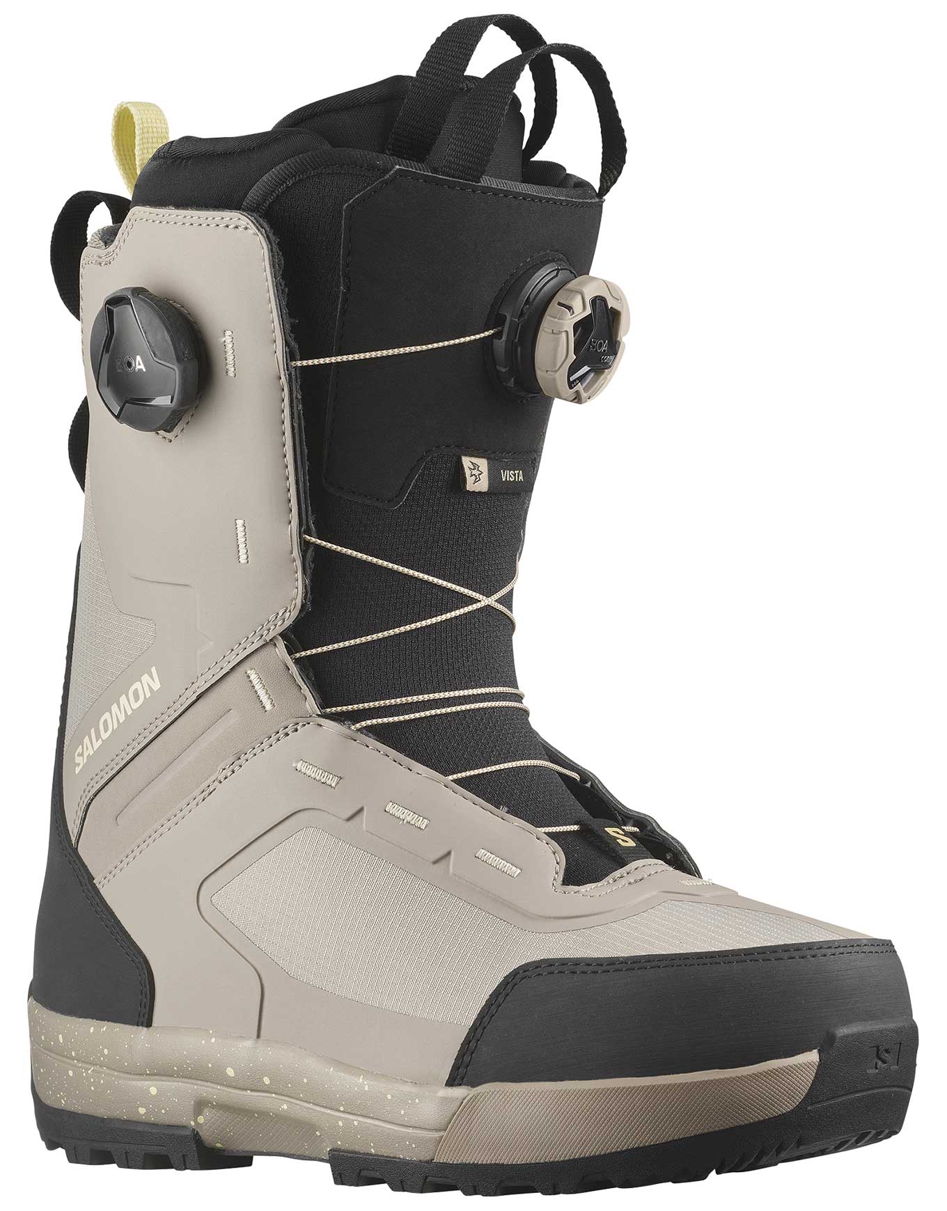 Snowboard-Boots Vista Dual Boa Vintage Khaki für Damen aus Wolle Größe 39