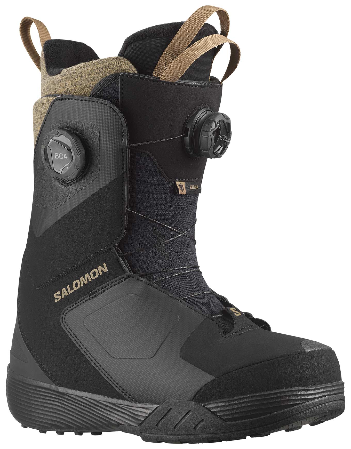 Snowboardboots Kiana Dual Boa Black/Sepia Tint für Damen Größe 38 schwarz