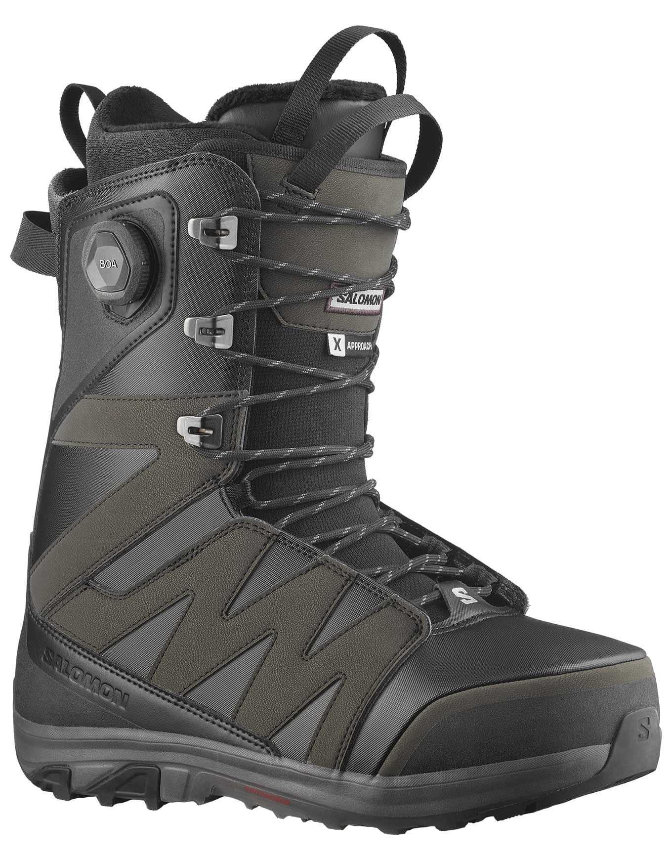 Snowboard Boots X Approach Lace Sj Boa Black für Herren Größe 29.5 schwarz