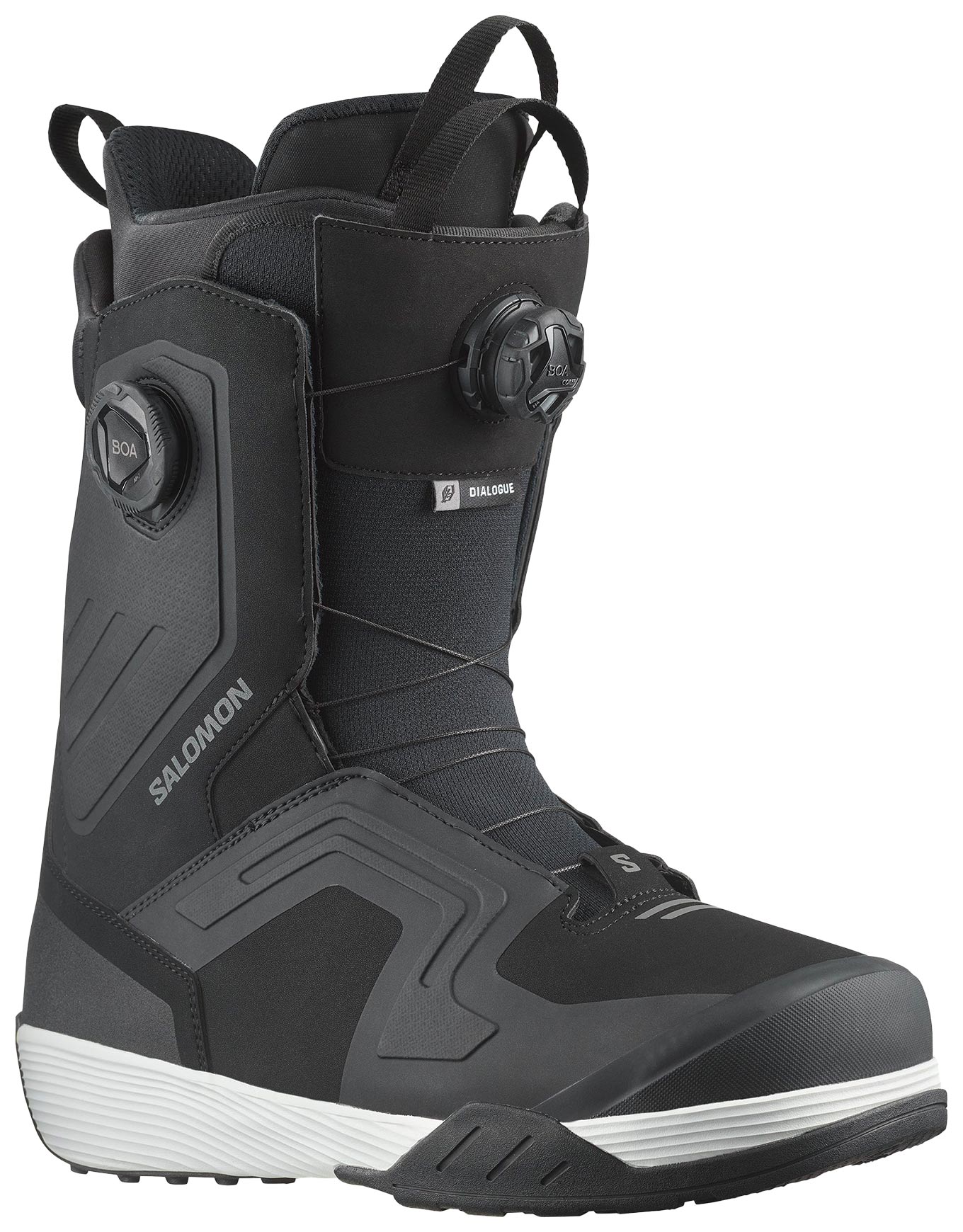 Snowboard Boots Dialogue Dual Boa Black/White für Herren Größe 41,5 schwarz