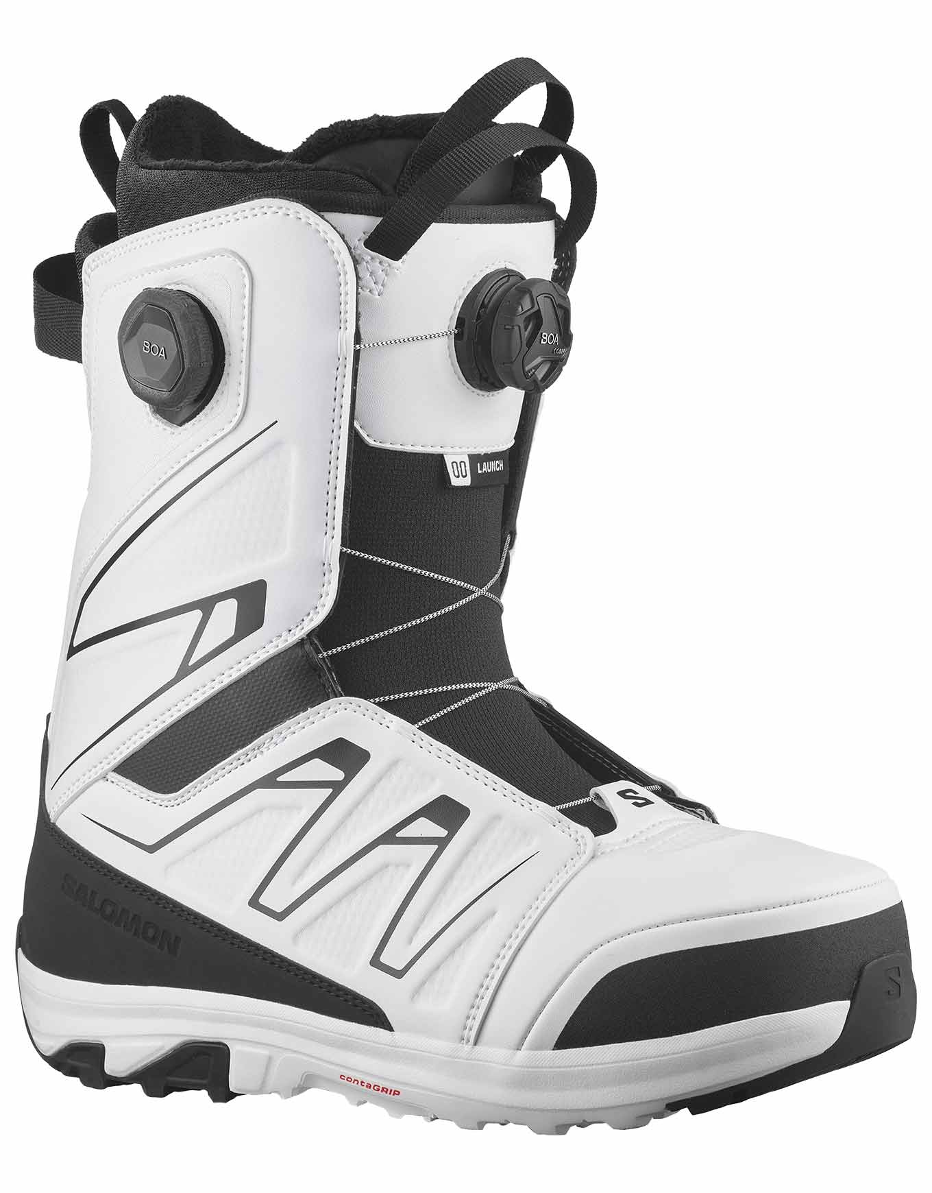 Snowboard Boots Launch Boa Sj Boa Black/White für Herren Größe 43,5 Weiß