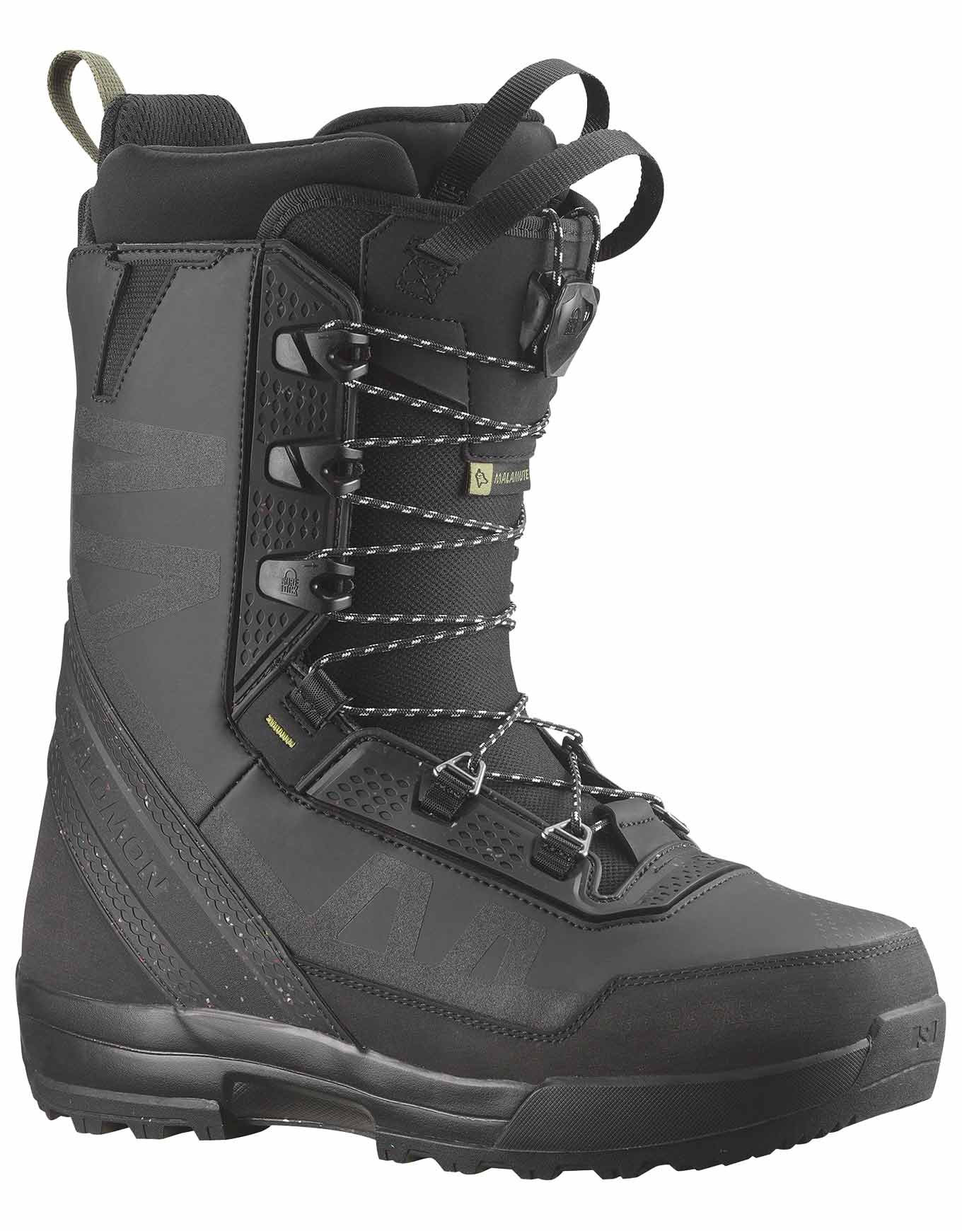 Snowboard Boots Malamute Black für Herren aus Wolle Größe 46 schwarz