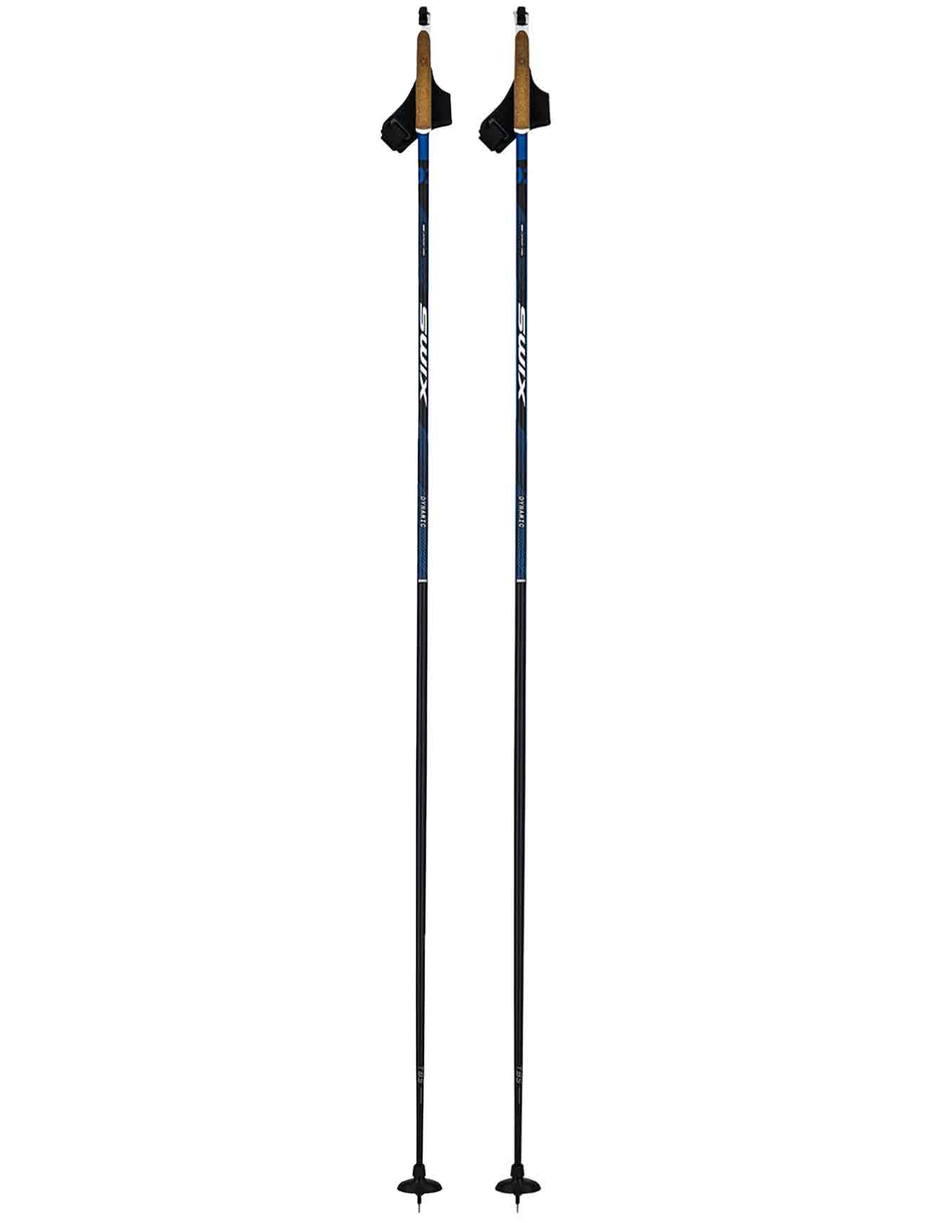 Bâtons de ski nordique - Dynamic D2 - Taille 140 cm - Noir