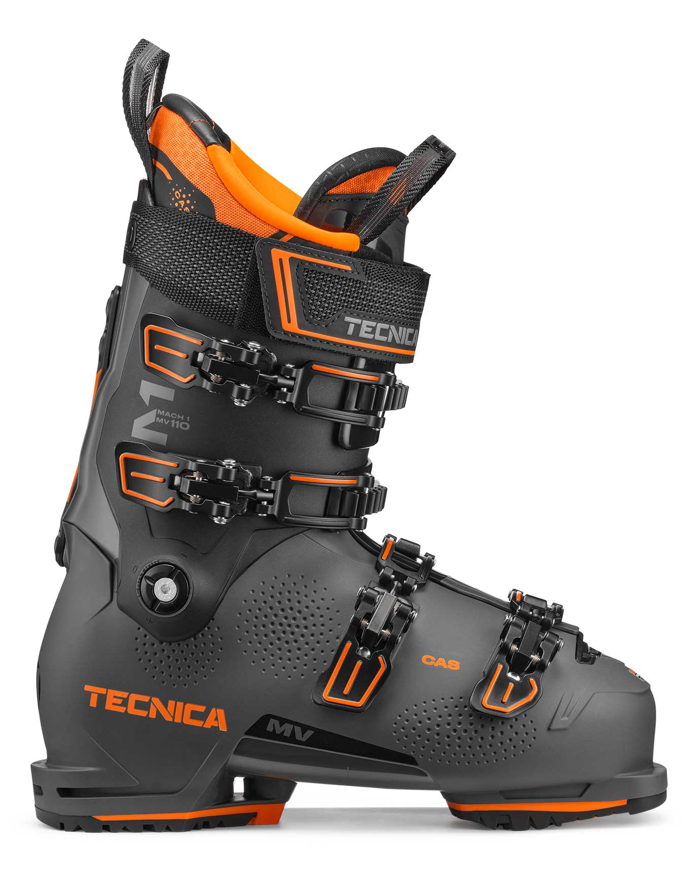 Herren Skischuhe für die Piste Mach1 MV 110 TD Gw für Herren Größe 44,5 schwarz