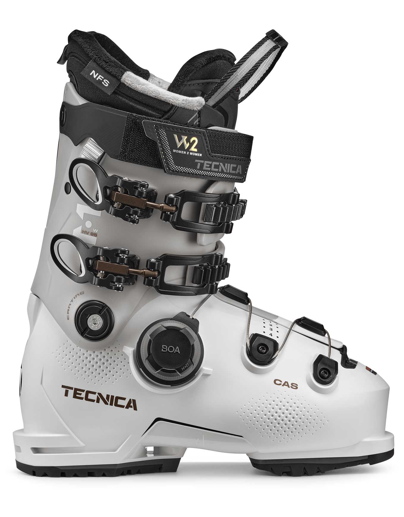 Chaussures de ski de piste - Mach Boa HV 95 W Gw - Taille 39,5 - Gris