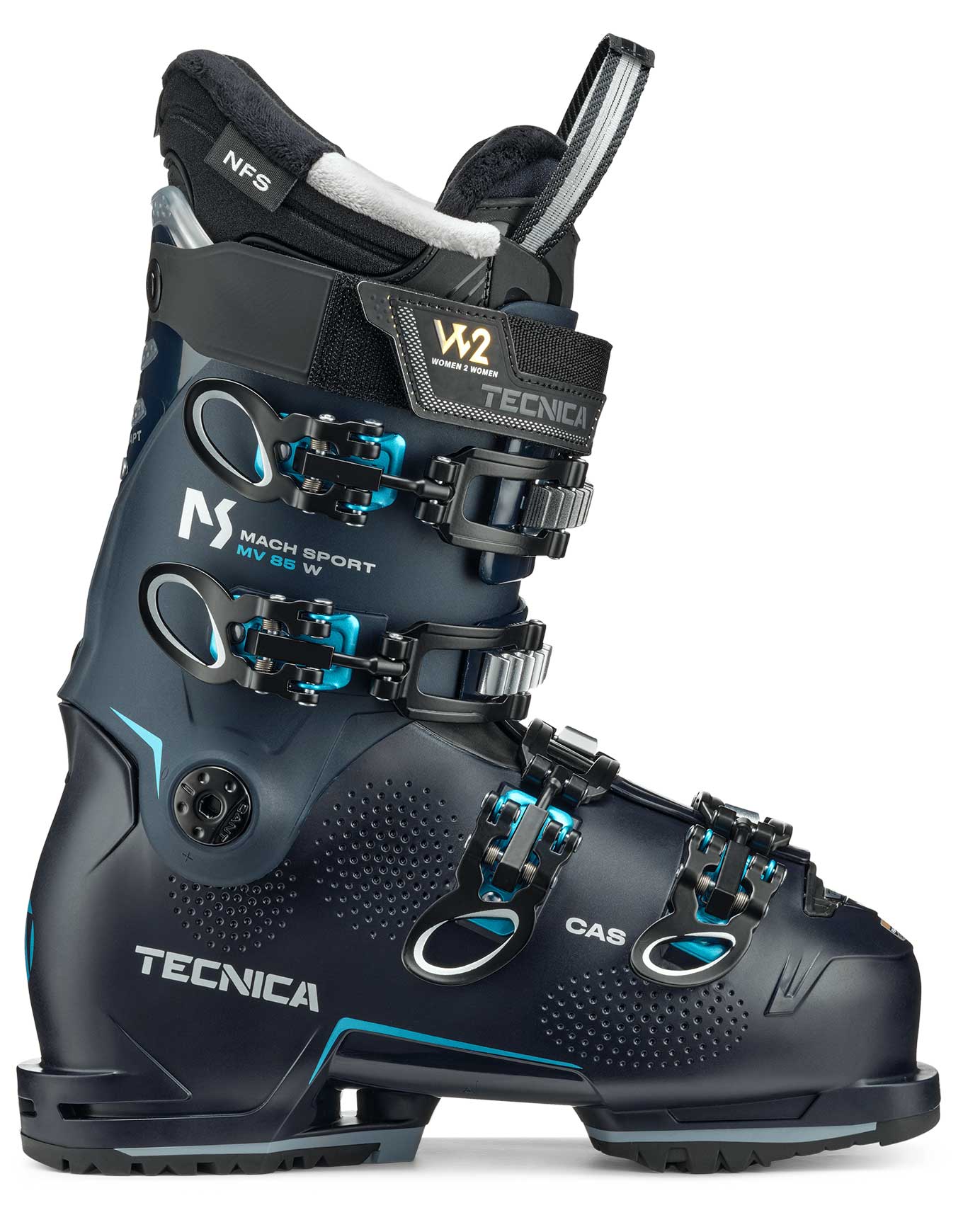 Pisten Skischuhe Mach Sport MV 85 W Gw für Damen Größe 37,5 Navy blau