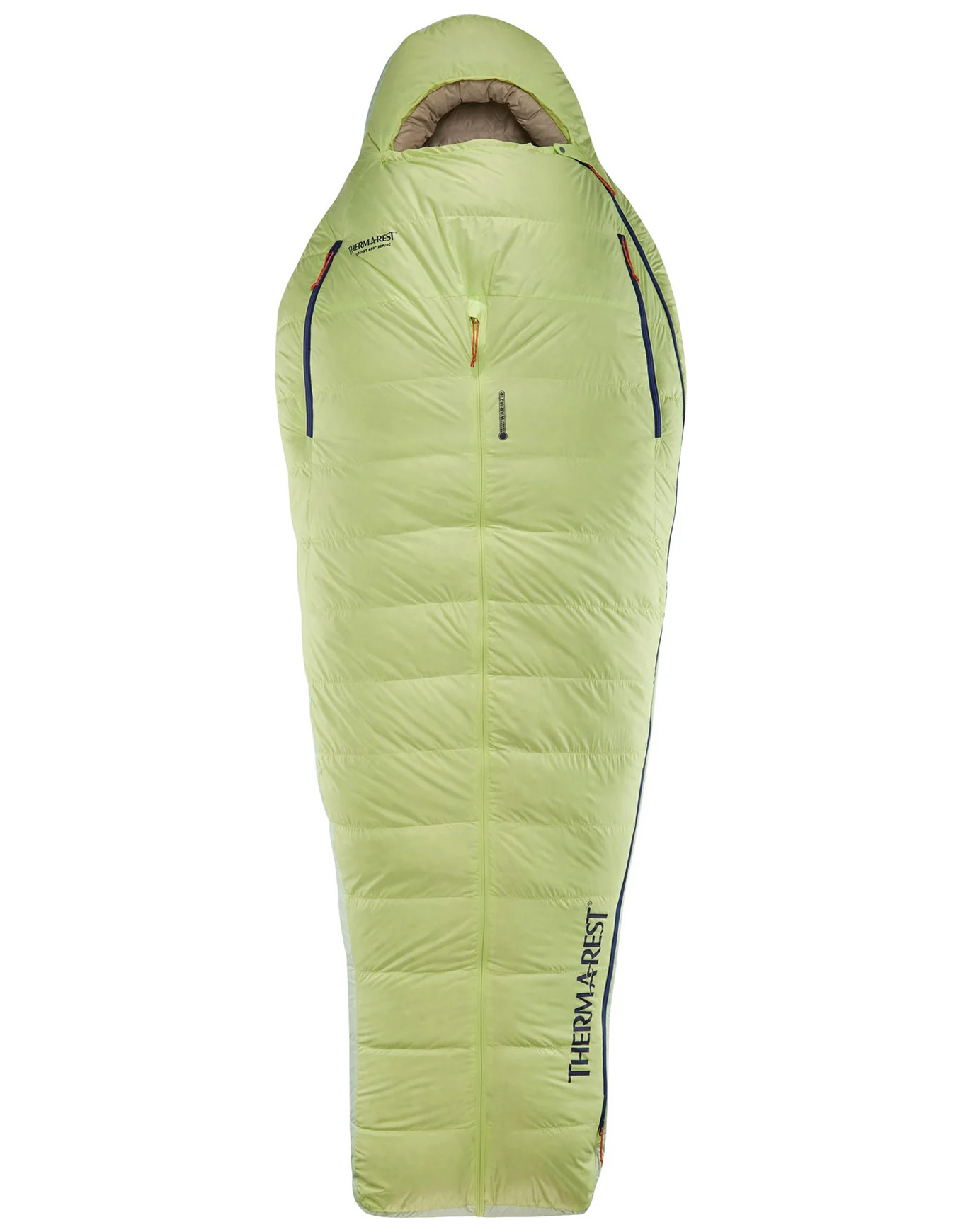 Sac de couchage confortable en duvet naturel - Boost 650 32F/0C Meadow Green en Nylon - Taille Long - Vert